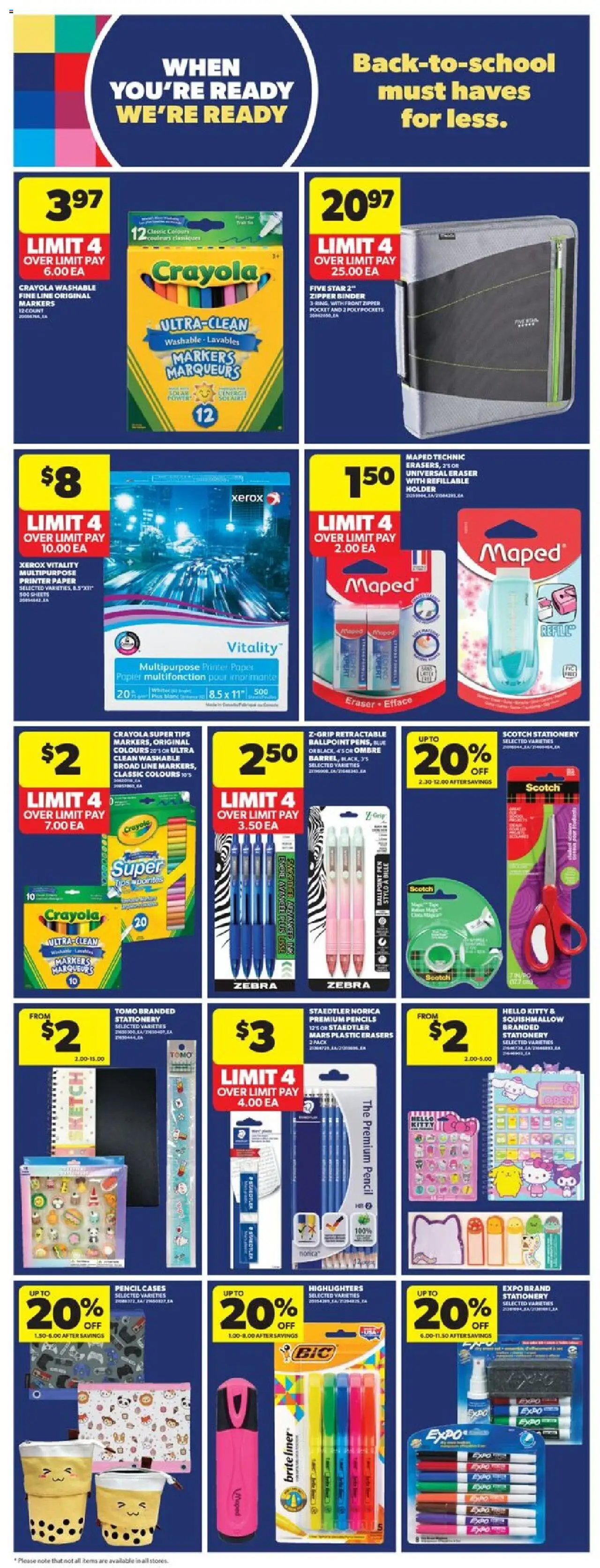 Real Canadian Superstore flyer valid from 31.07.2025 | Page: 30 | Products: Printer