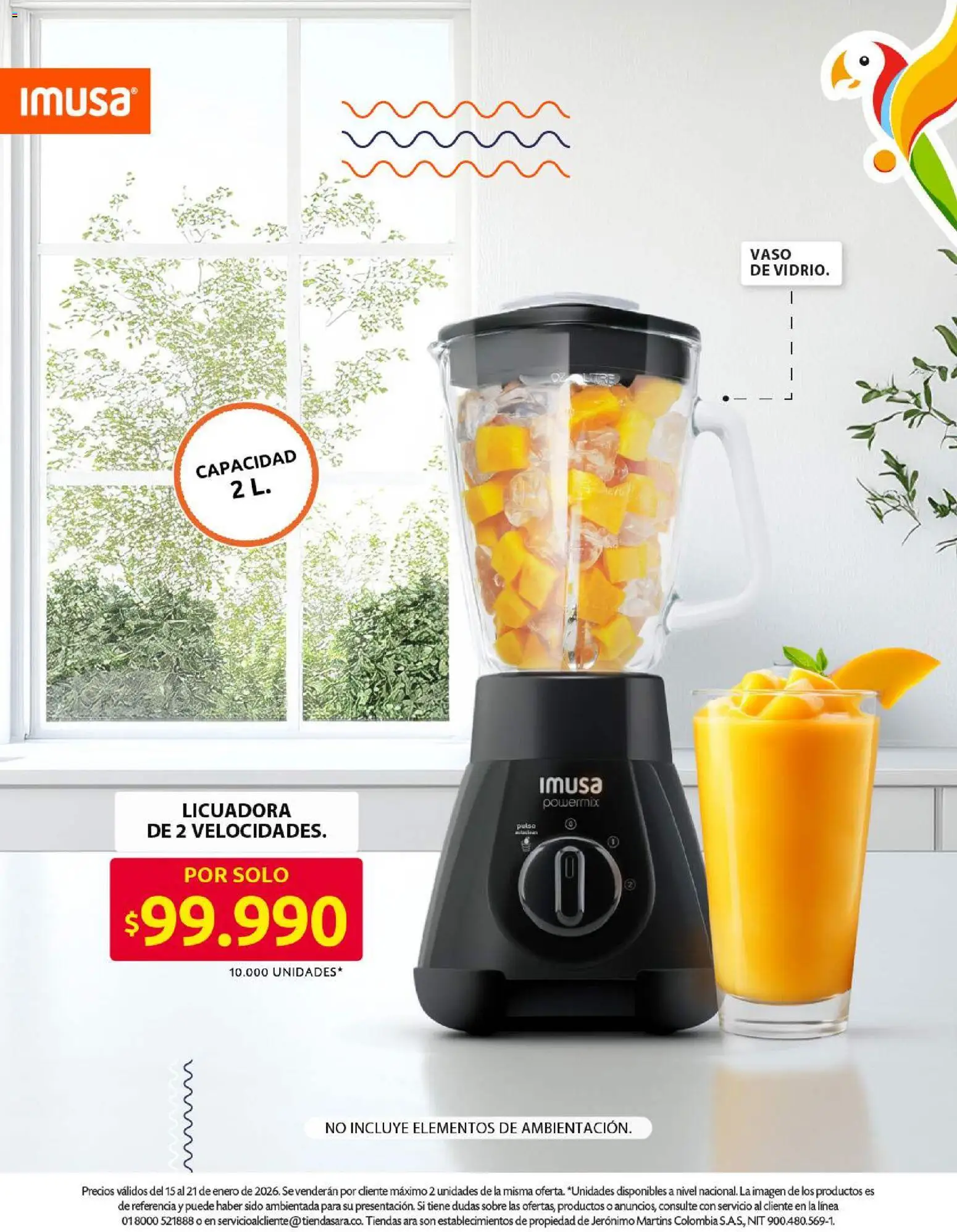 Ara revista - valida desde el 15.01.2026 | Página: 15 | Productos: Sobre, Licuadora