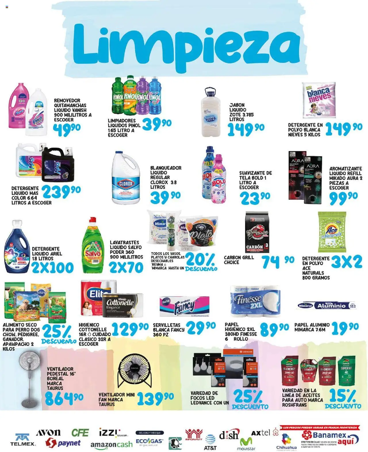 Nuevas ofertas de Alsuper válidas en toda la República Mexicana desde el 22.08.2025. ¡Encuentra las mejores ofertas en Alsuper - Folleto - Chihuahua Estado! | Página: 5 | Productos: Jabón líquido, Suavizante, Polvo, Servilletas