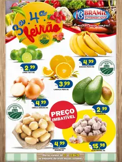 Bramil Supermercados ofertas Feirão - Pré-Visualização do folheto da loja Bramil Supermercados, válido de 21.04.2026