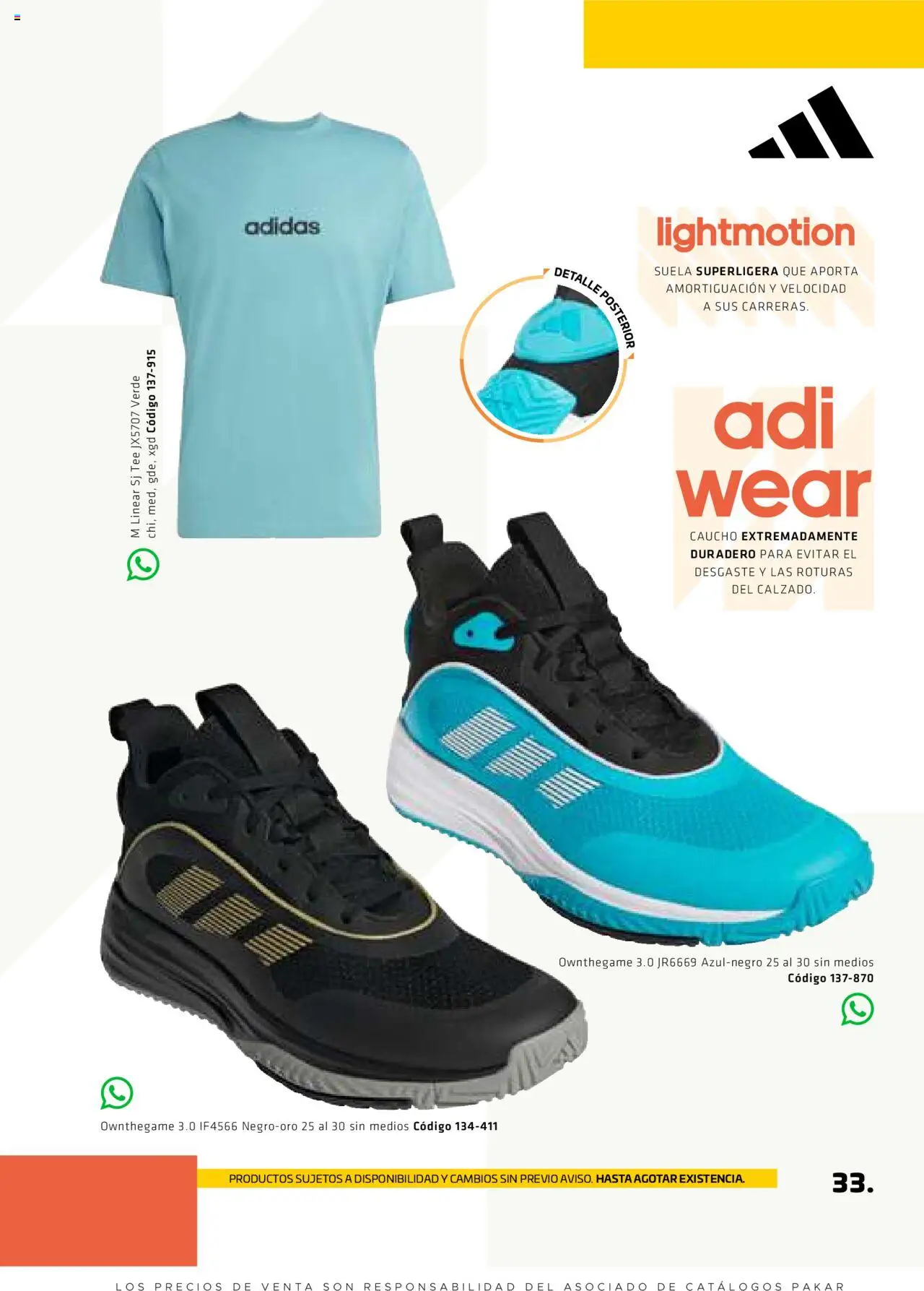 Nuevas ofertas de SC Pakar válidas en toda la República Mexicana desde el 29.08.2025. ¡Encuentra las mejores ofertas en SC Pakar - Catálogo Otoño Men Tomo 1! | Página: 33