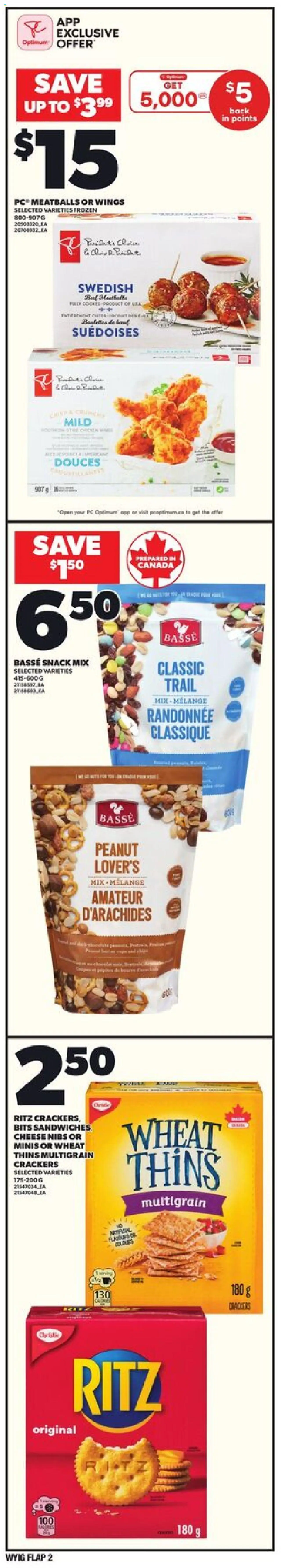 Loblaws flyer valid from 11.09.2025 | Page: 2 | Products: PC, Cheese