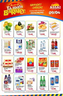 Assaí Atacadista ofertas - DF - Pré-Visualização do folheto da loja Assaí Atacadista, válido de 09.04.2026