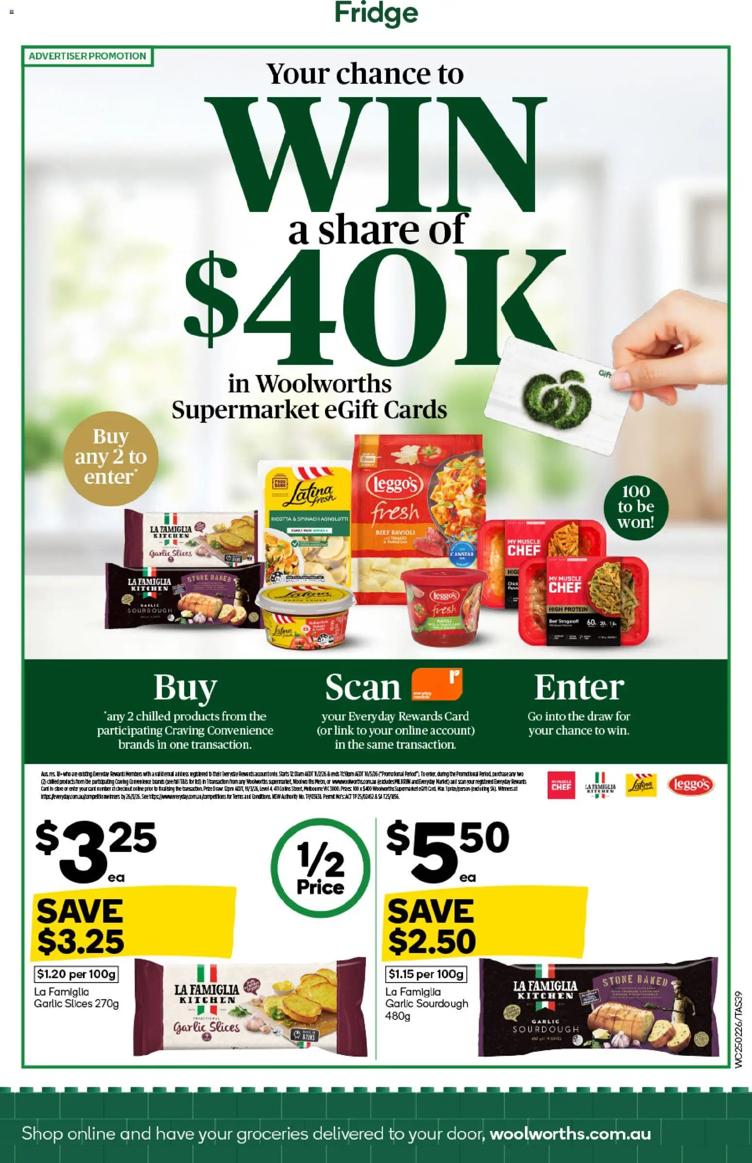 Woolworths catalogue - valid from 25.02.2026 | Page: 35 | Products: Beef, Spinach, Garlic, Fridge