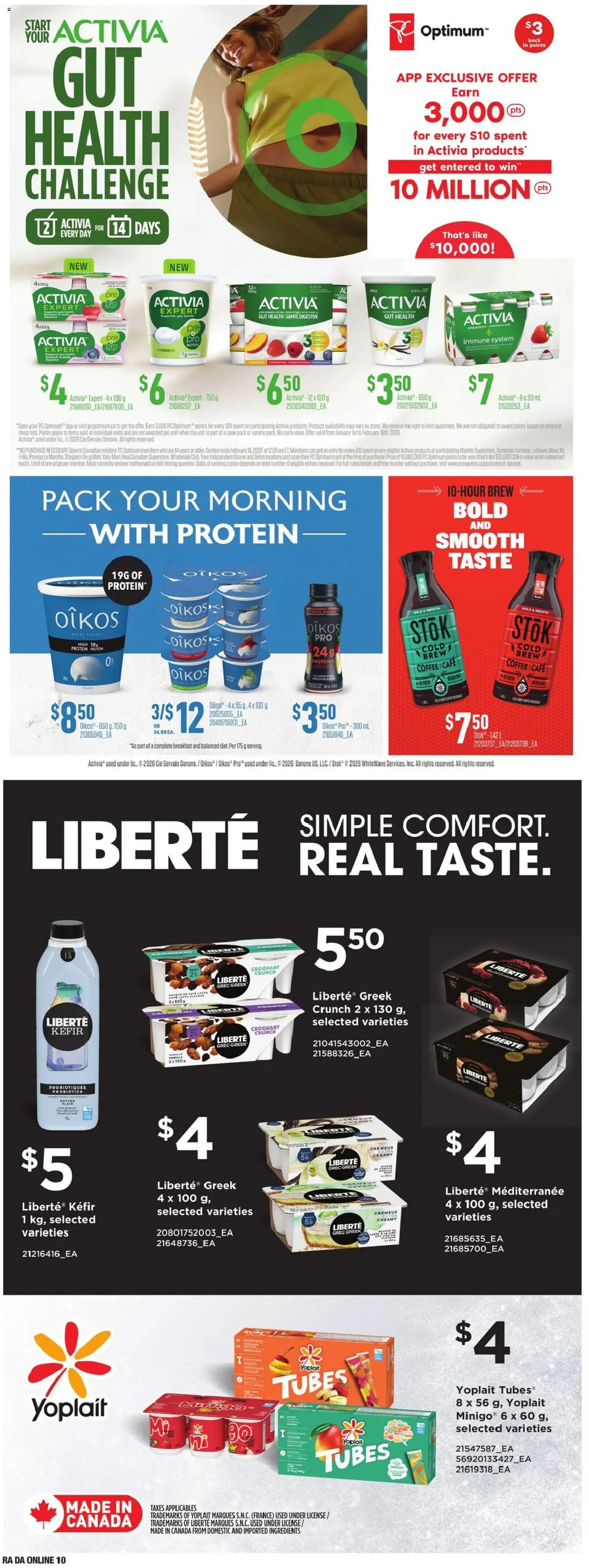 Atlantic Superstore flyer valid from 12.02.2026 | Page: 26 | Products: PC, Case, Coffee