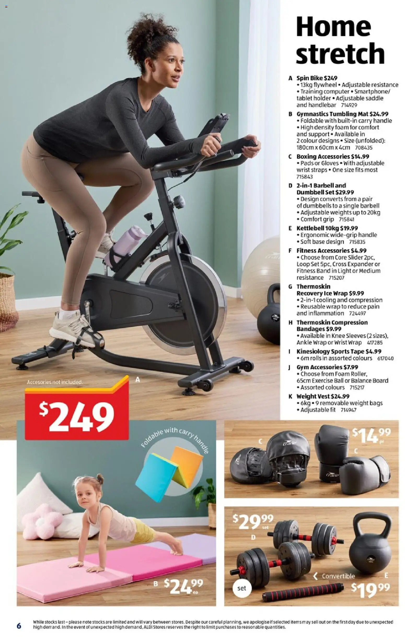 Aldi catalogue - valid from 22.04.2026 | Page: 6 | Products: Compression, Ergonomic, Vest, Weight