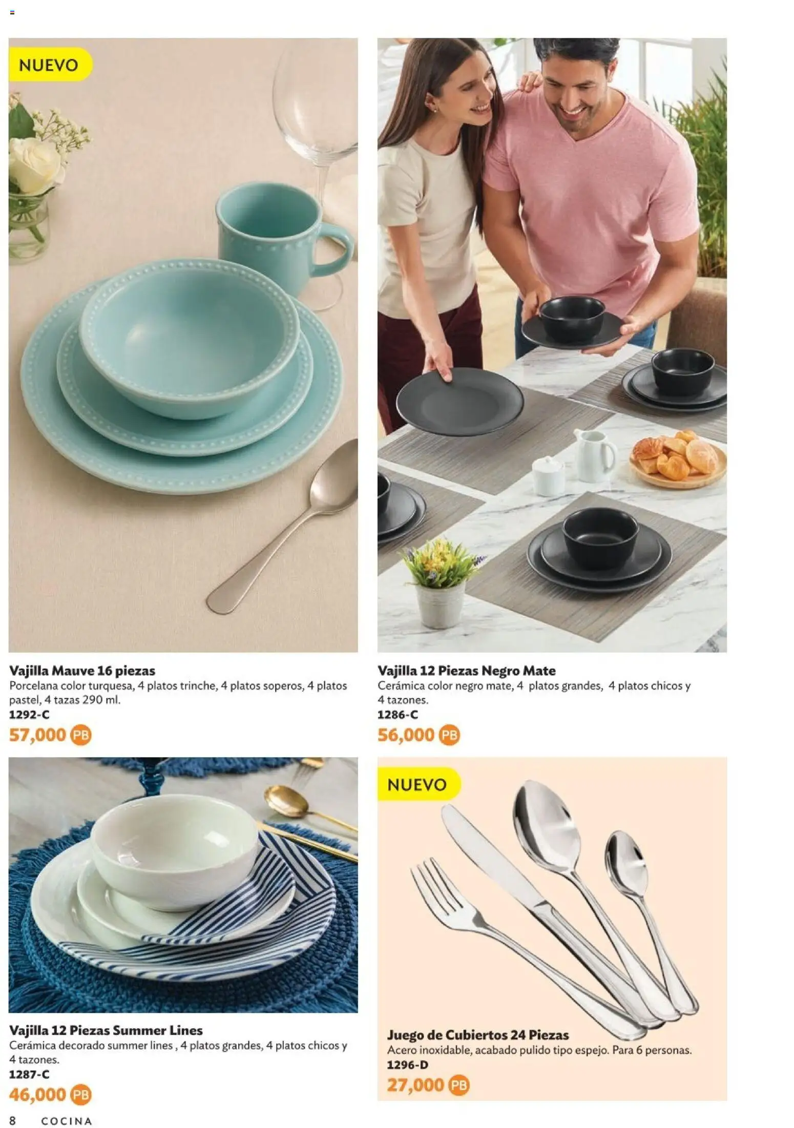 Nuevas ofertas de Betterware válidas en toda la República Mexicana desde el 05.01.2026. ¡Encuentra las mejores ofertas en Betterware Catálogo de Premios! | Página: 8 | Productos: Juego, Cocina, Mate