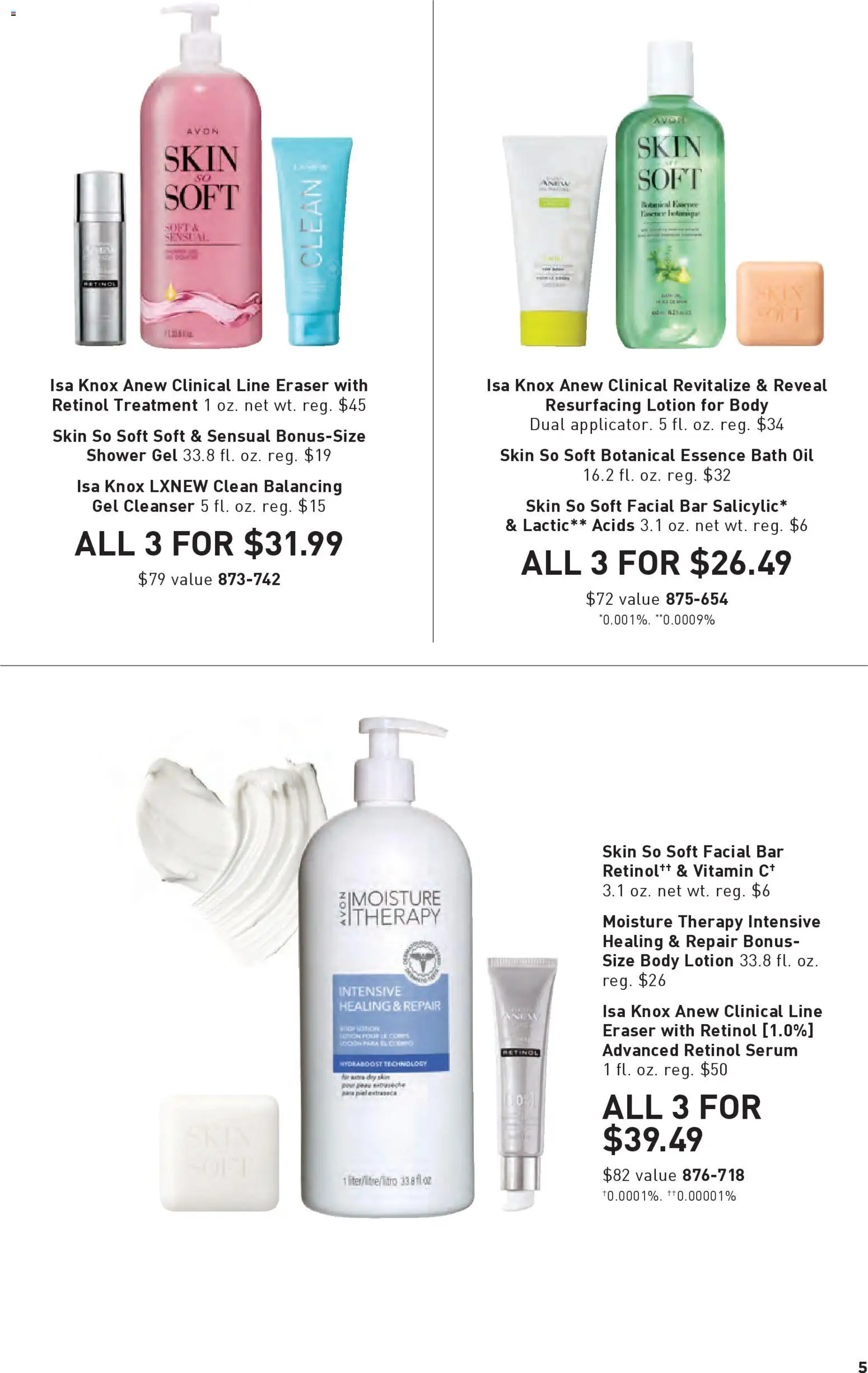 Avon Good Buys Flyer - valid from 22.10.2025 | Page: 5 | Products: Vitamin, Bath, Shower, Oil