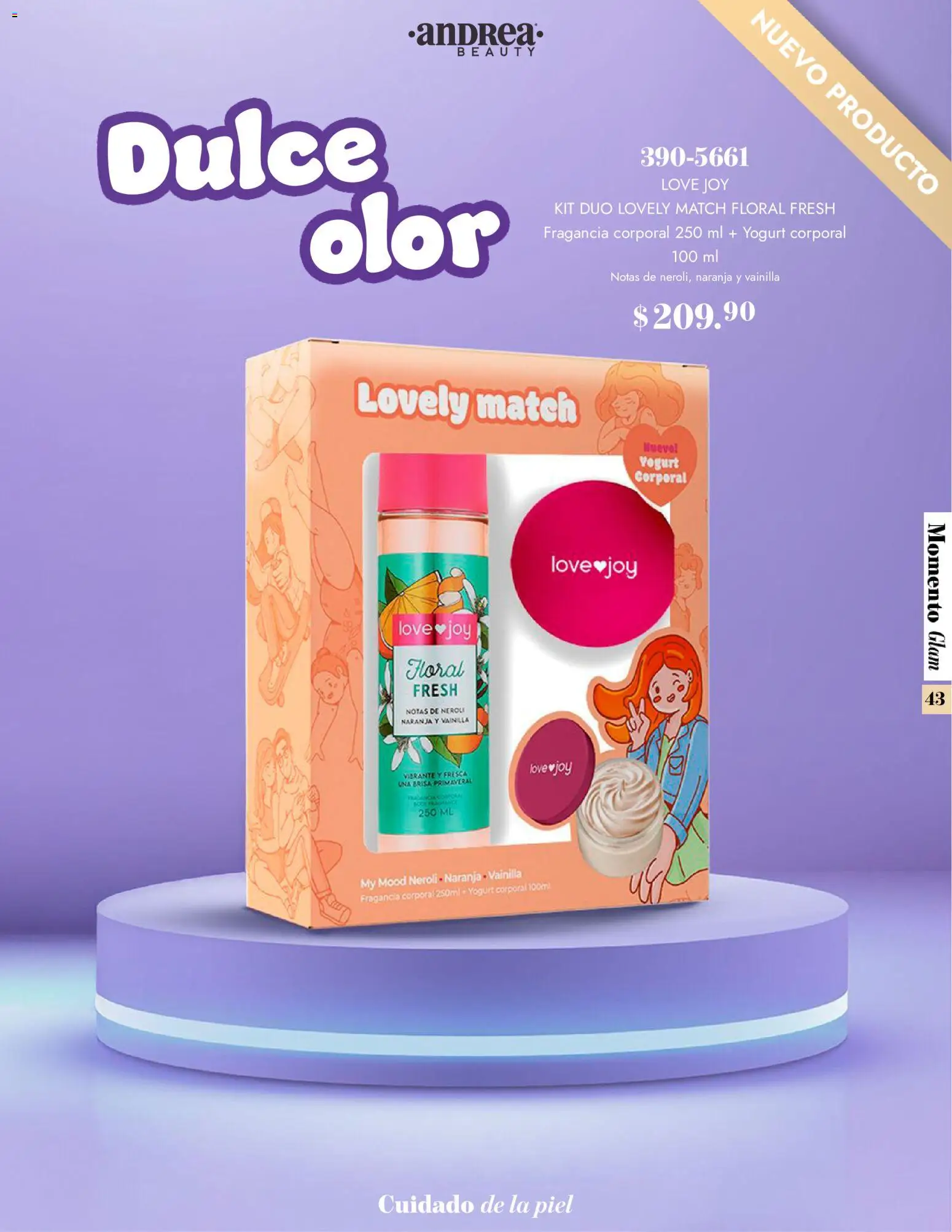 Nuevas ofertas de Andrea válidas en toda la República Mexicana desde el 26.10.2025. ¡Encuentra las mejores ofertas en Andrea catálogo Momento Glam! | Página: 43 | Productos: Fragancia