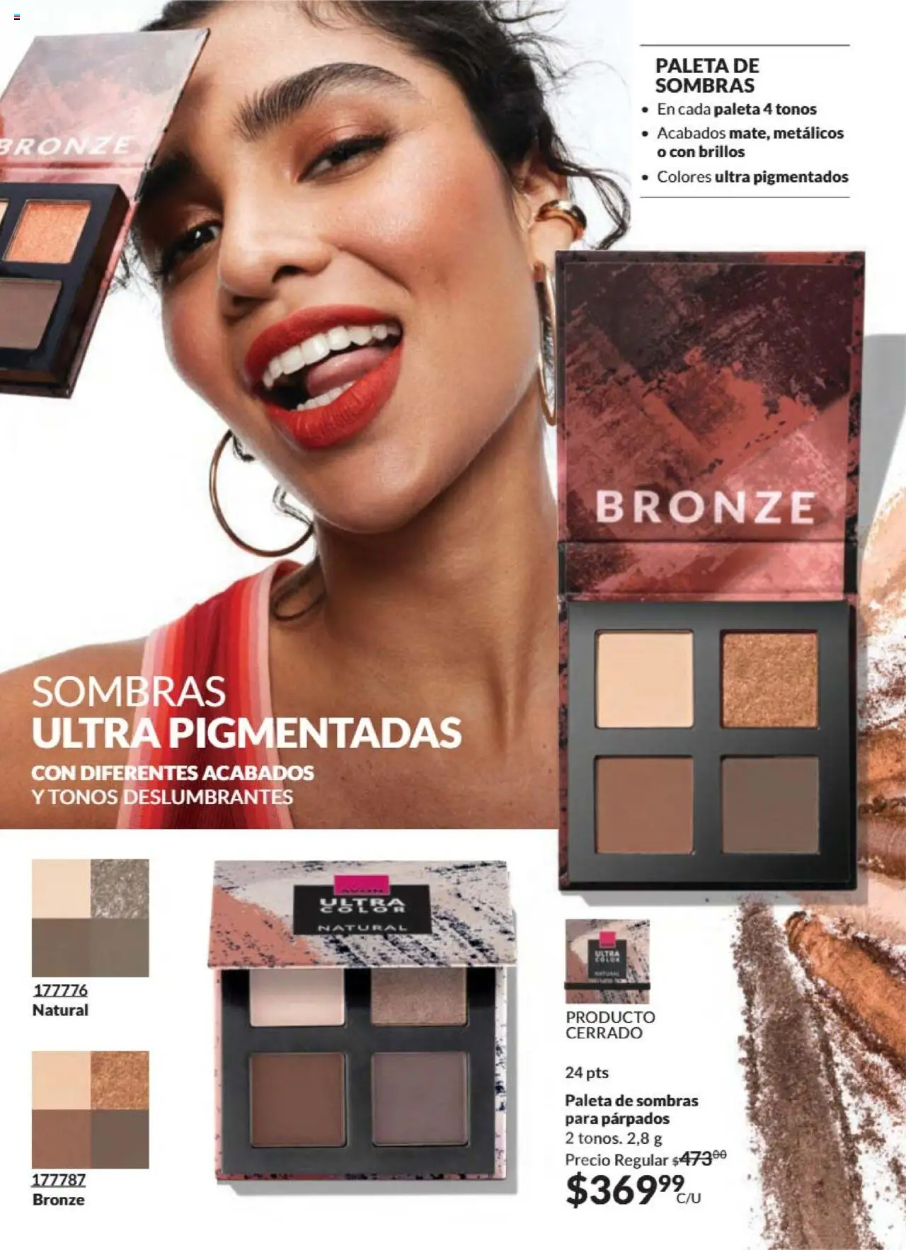 Nuevas ofertas de AVON válidas en toda la República Mexicana desde el 09.10.2025. ¡Encuentra las mejores ofertas en AVON - Campaña 16 2025! | Página: 45 | Productos: Paleta