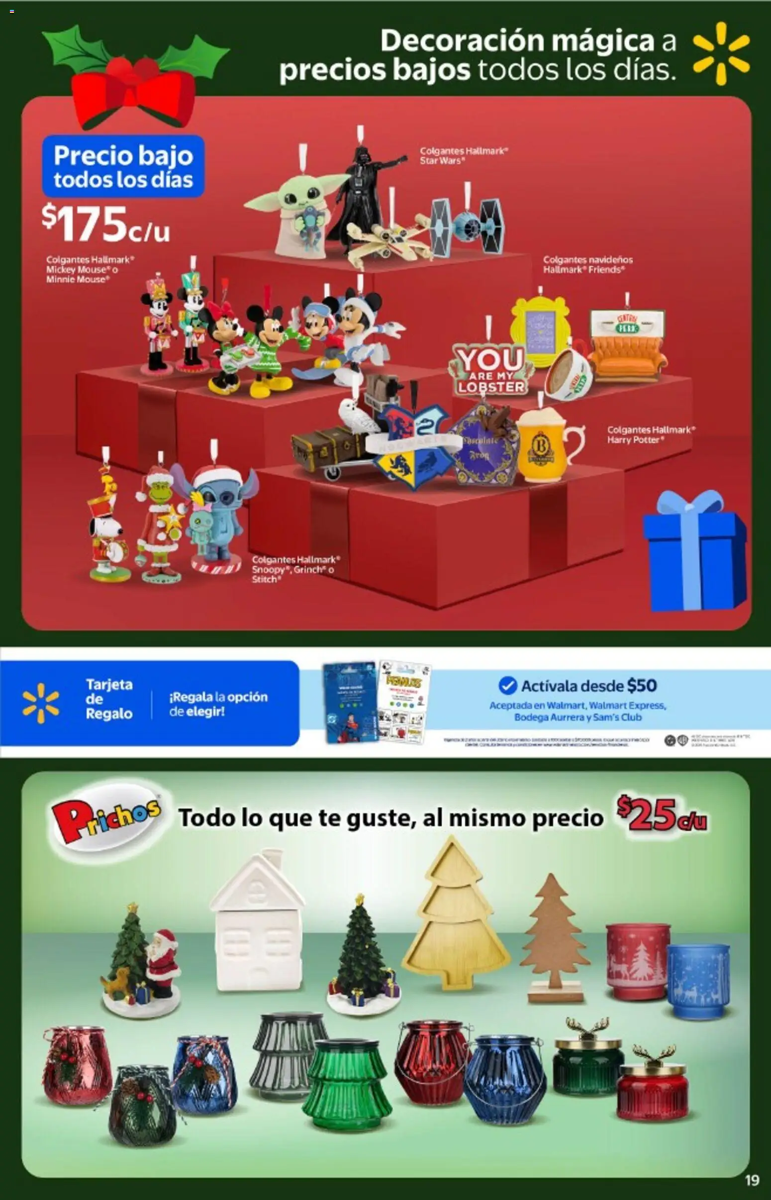Nuevas ofertas de Walmart válidas en toda la República Mexicana desde el 26.11.2025. ¡Encuentra las mejores ofertas en Walmart folleto! | Página: 19