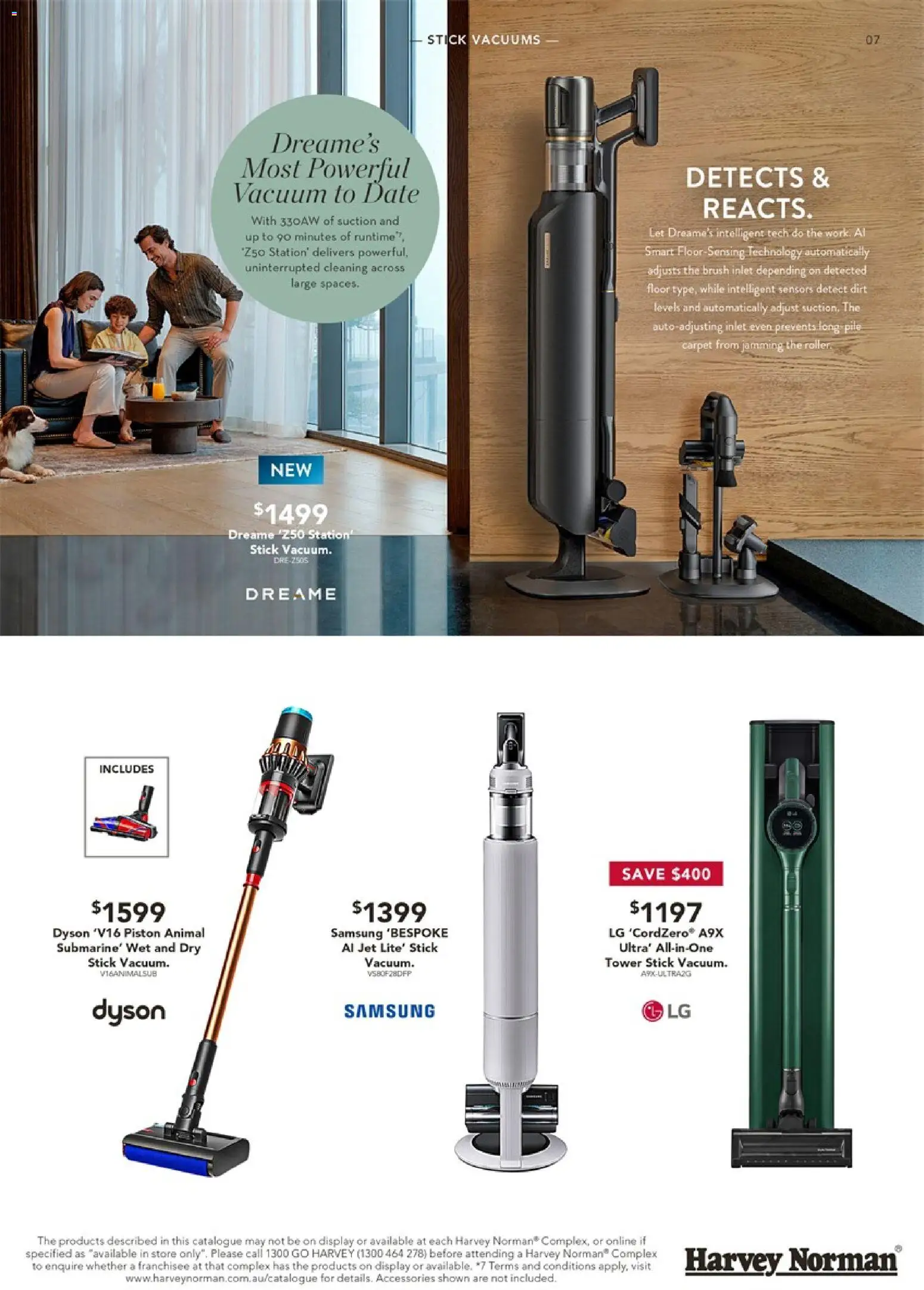 Harvey Norman catalogue - valid from 24.03.2026 | Page: 7 | Products: Carpet, Brush, Accessories, Date