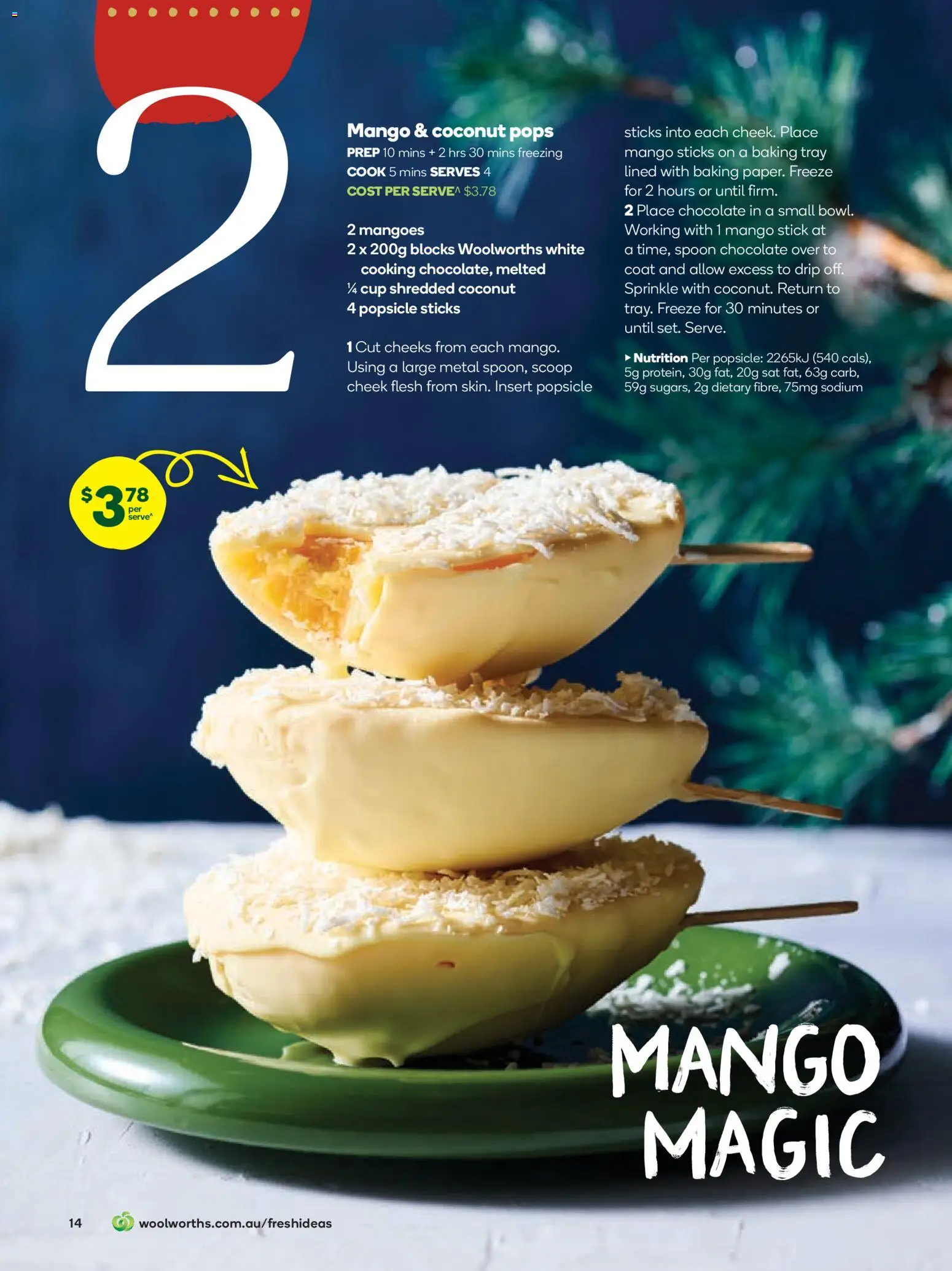 Woolworths catalogue - valid from 01.12.2025 | Page: 14 | Products: Chocolate, Coat, Mango