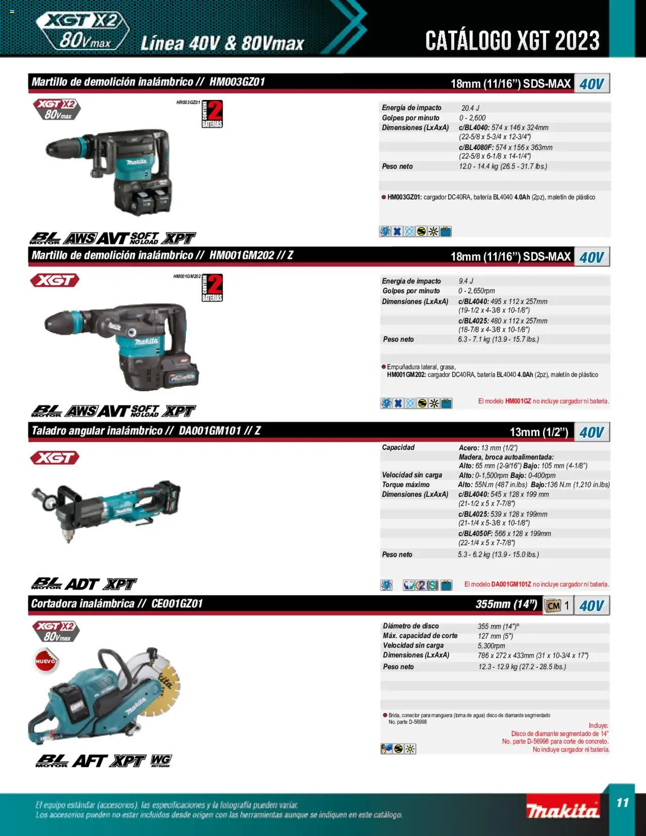 Nuevas ofertas de Makita válidas en toda la República Mexicana desde el 16.03.2023. ¡Encuentra las mejores ofertas en Makita Líneas de Ensamble! | Página: 13