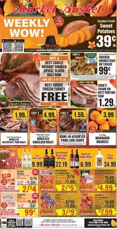 Preview of Market Basket weekly ads valid from 12.11.2025