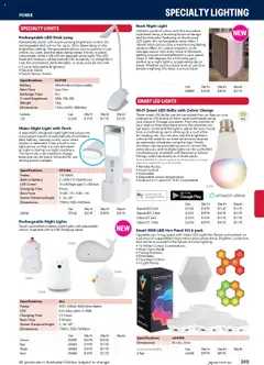 Preview of Jaycar Engineering & Scientific Catalogue 2025/2026  - valid from 09.07.2025 | Page: 395 | Products: Decor, Battery, Light, Duck