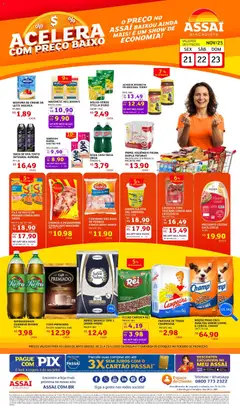 Encarte Assaí Atacadista - MT - Pré-Visualização do folheto da loja Assaí Atacadista, válido de 21.11.2025