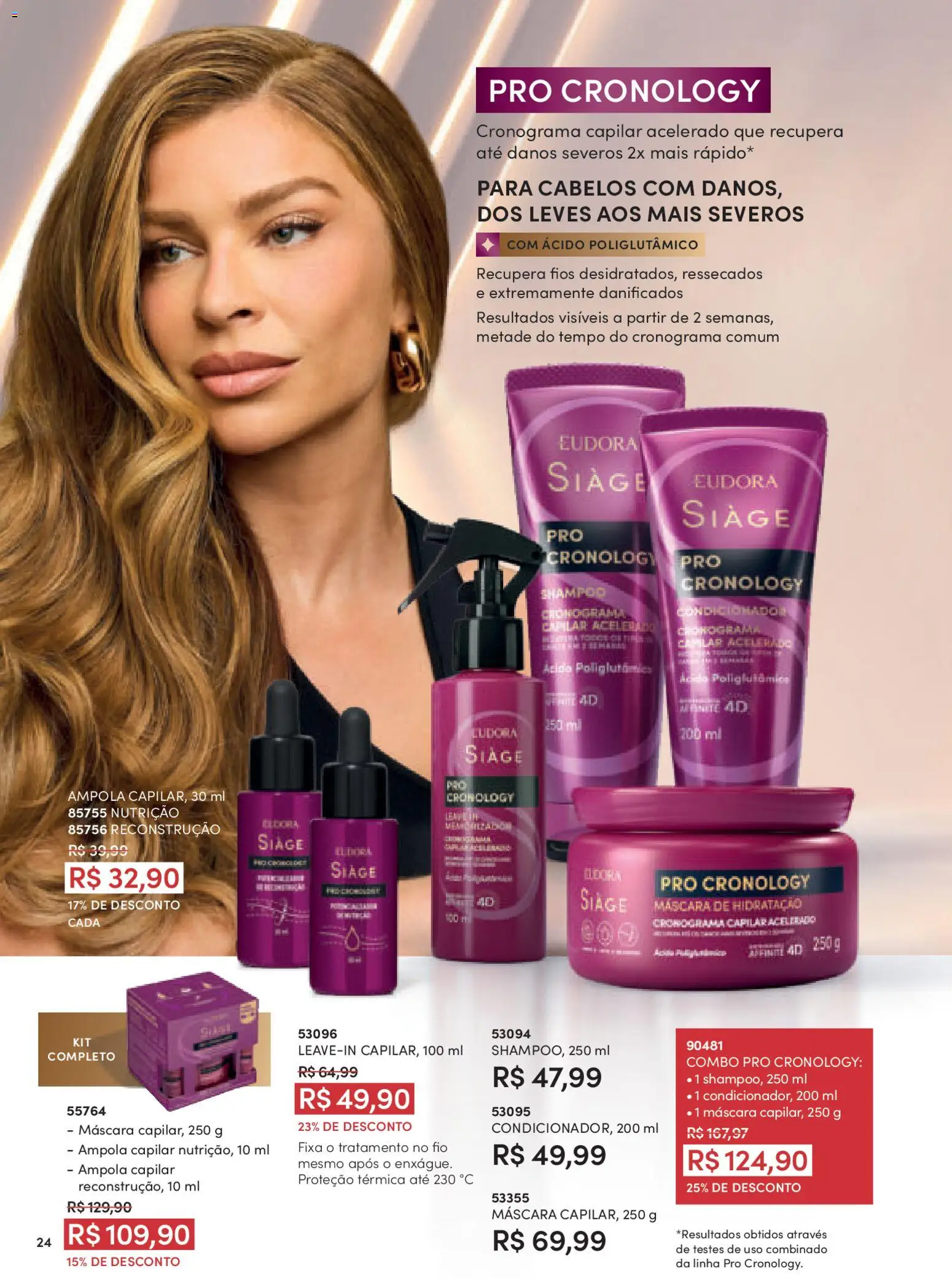 Eudora Folheto - válido de 10.11.2025 | Página: 24 | Produtos: Shampoo