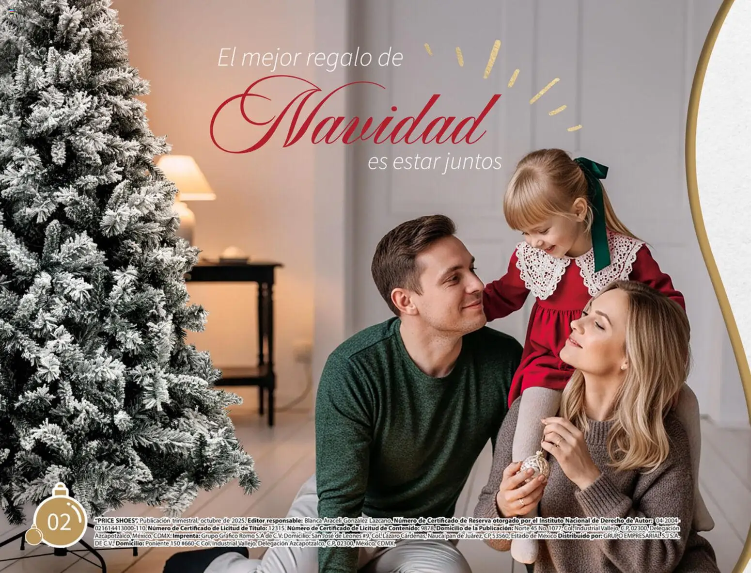 Nuevas ofertas de Price Shoes válidas en toda la República Mexicana desde el 11.11.2025. ¡Encuentra las mejores ofertas en Price Shoes catálogo Navidad! | Página: 2