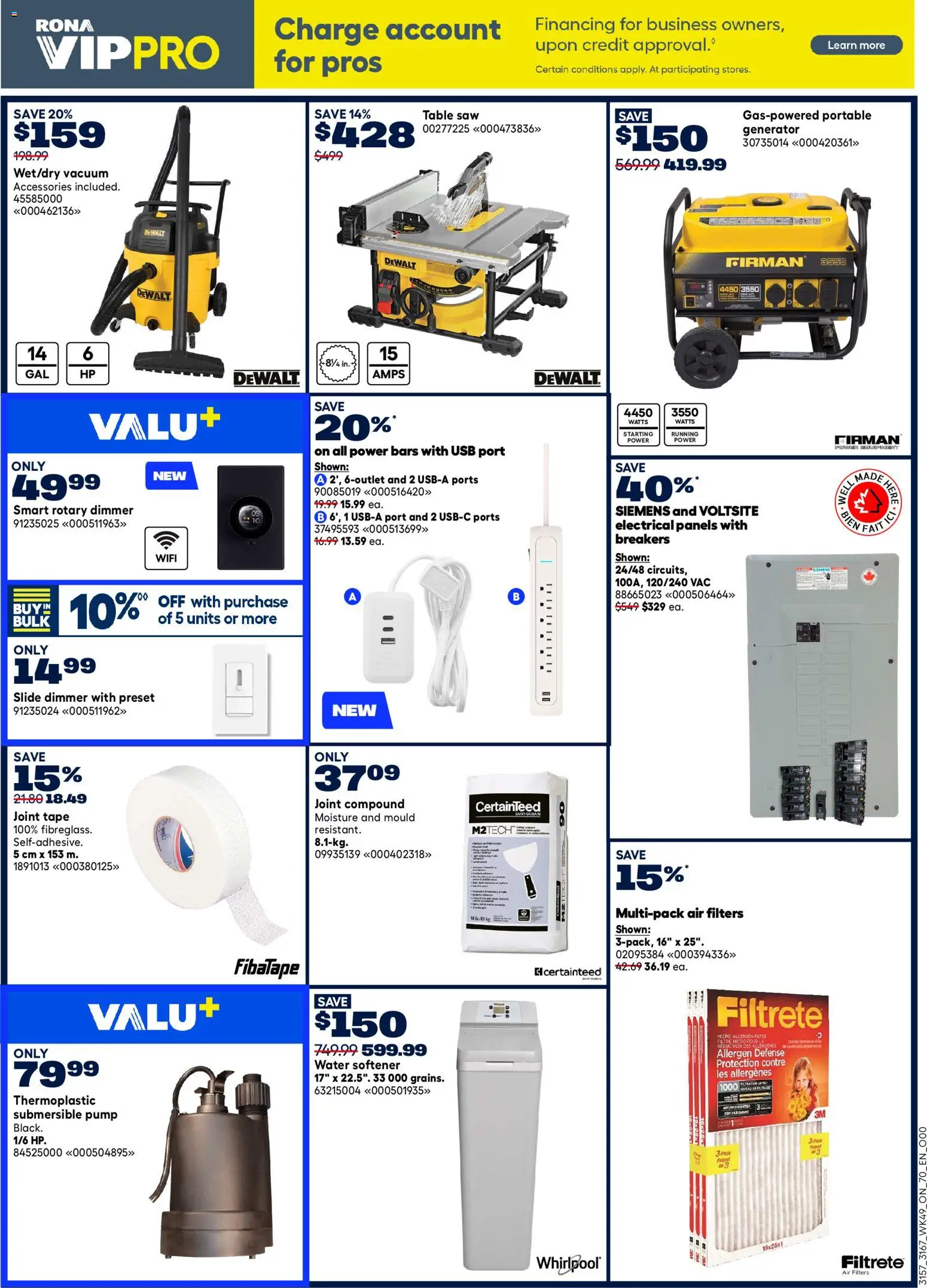 Rona flyer valid from 01.01.2026 | Page: 17 | Products: Table