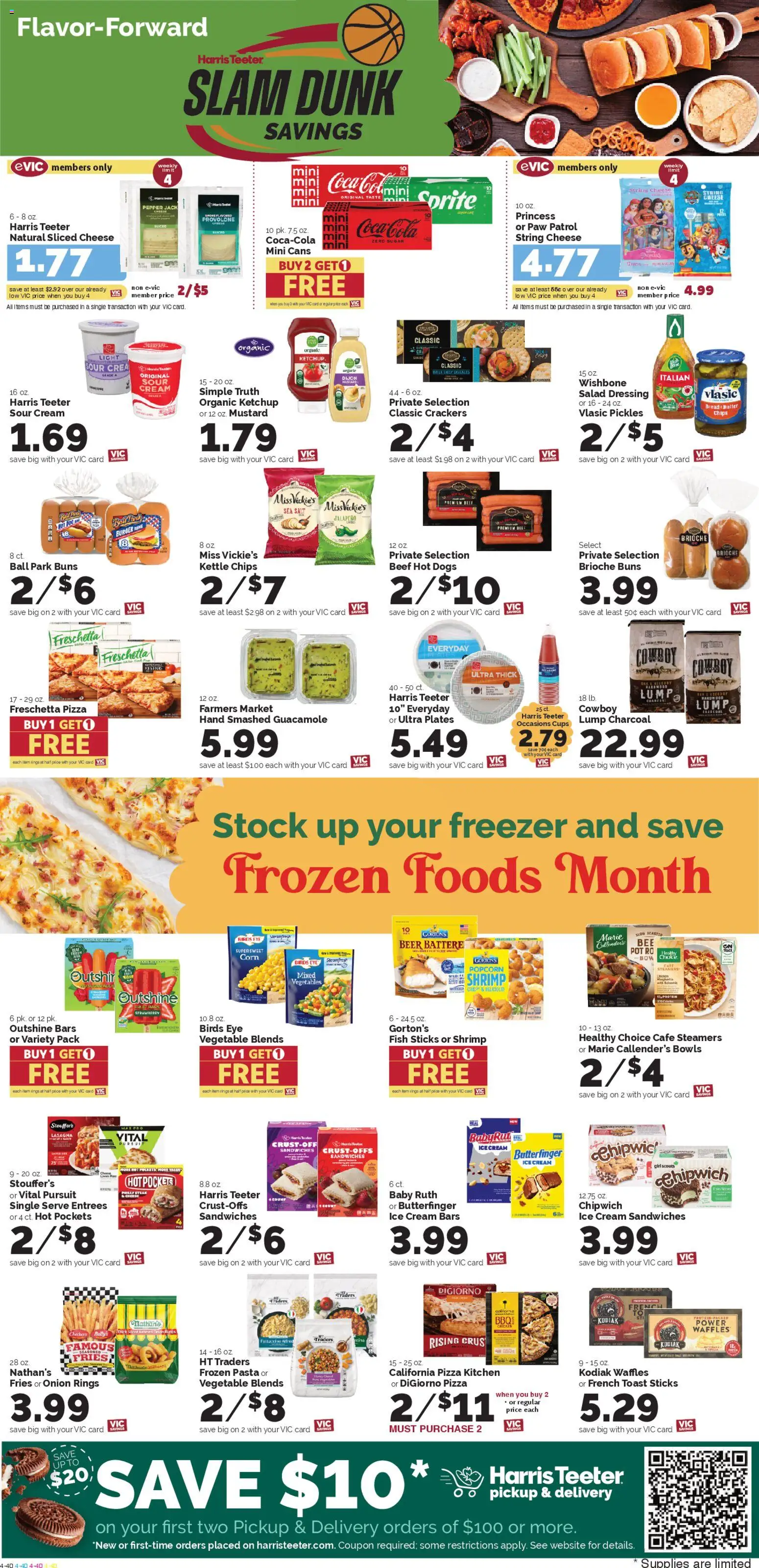 Harris Teeter Weekly Ad - NC - valid from 18.03.2026 | Page: 7 | Products: Vegetables, Pepper, Hot Dogs, Onion