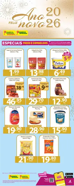 Comercial Esperança - Ofertas Frios e Congeldos - Pré-Visualização do folheto da loja Comercial Esperança, válido de 02.01.2026
