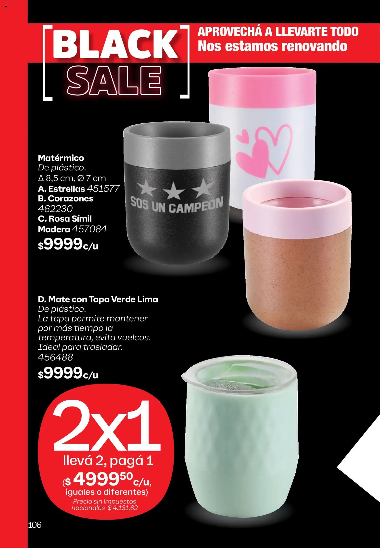 Tupperware Black Friday │ válido desde el 30.10.2025 | Página: 107 | Productos: Mate, Lima