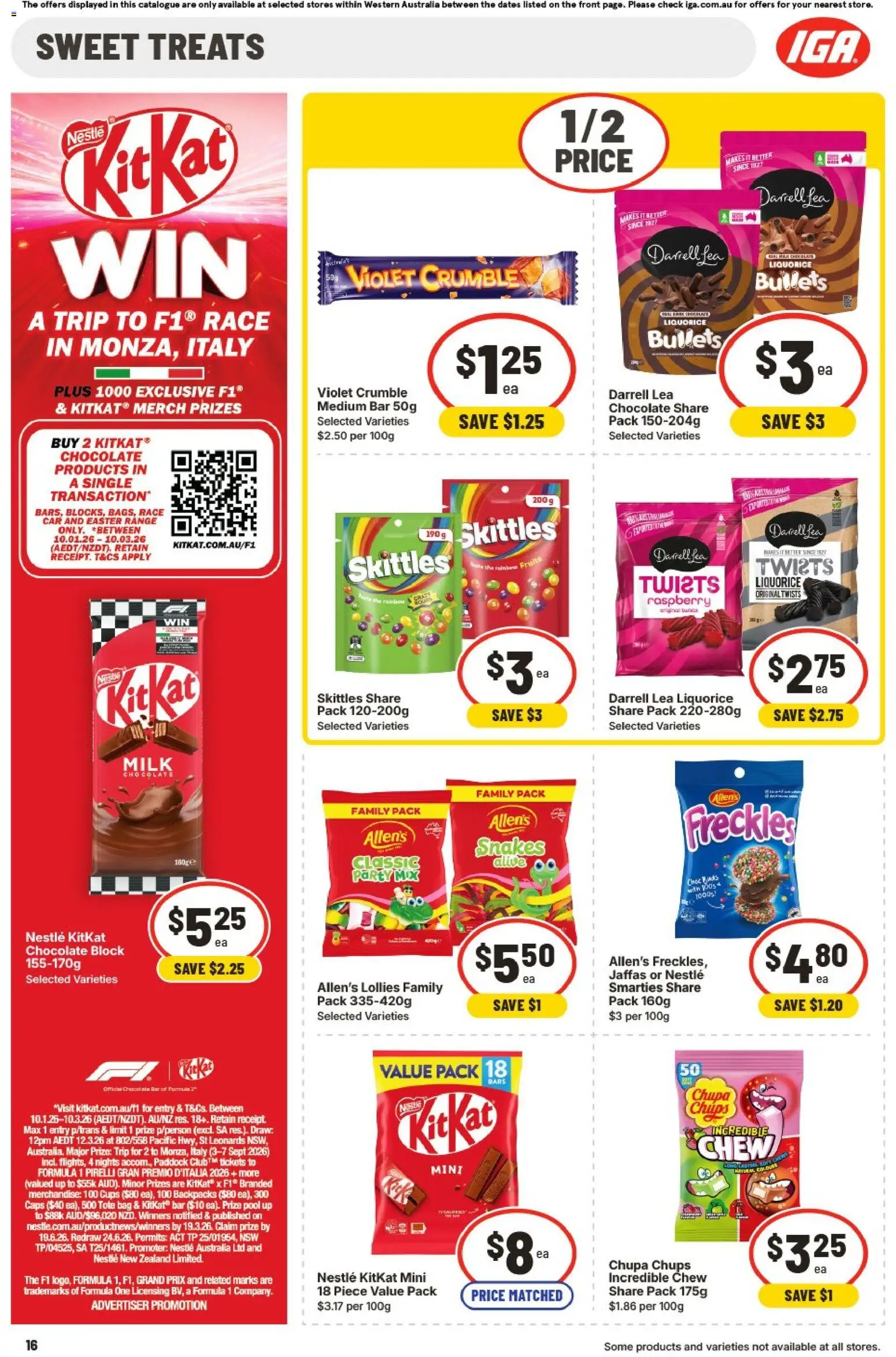 IGA catalogue - valid from 04.03.2026 | Page: 16 | Products: Cups, Chocolate, Fruits, Bag