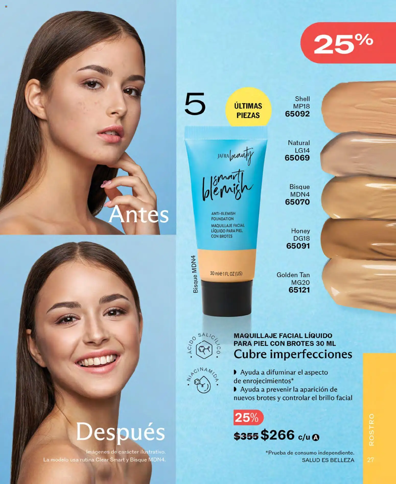 Nuevas ofertas de JAFRA válidas en toda la República Mexicana desde el 01.04.2026. ¡Encuentra las mejores ofertas en JAFRA catálogo! | Página: 27