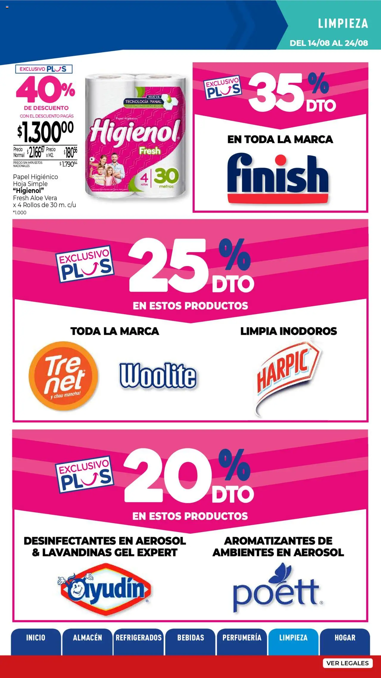 La Anonima - Insuperables - z3 │ válido desde el 14.08.2025 | Página: 30 | Productos: Papel higiénico