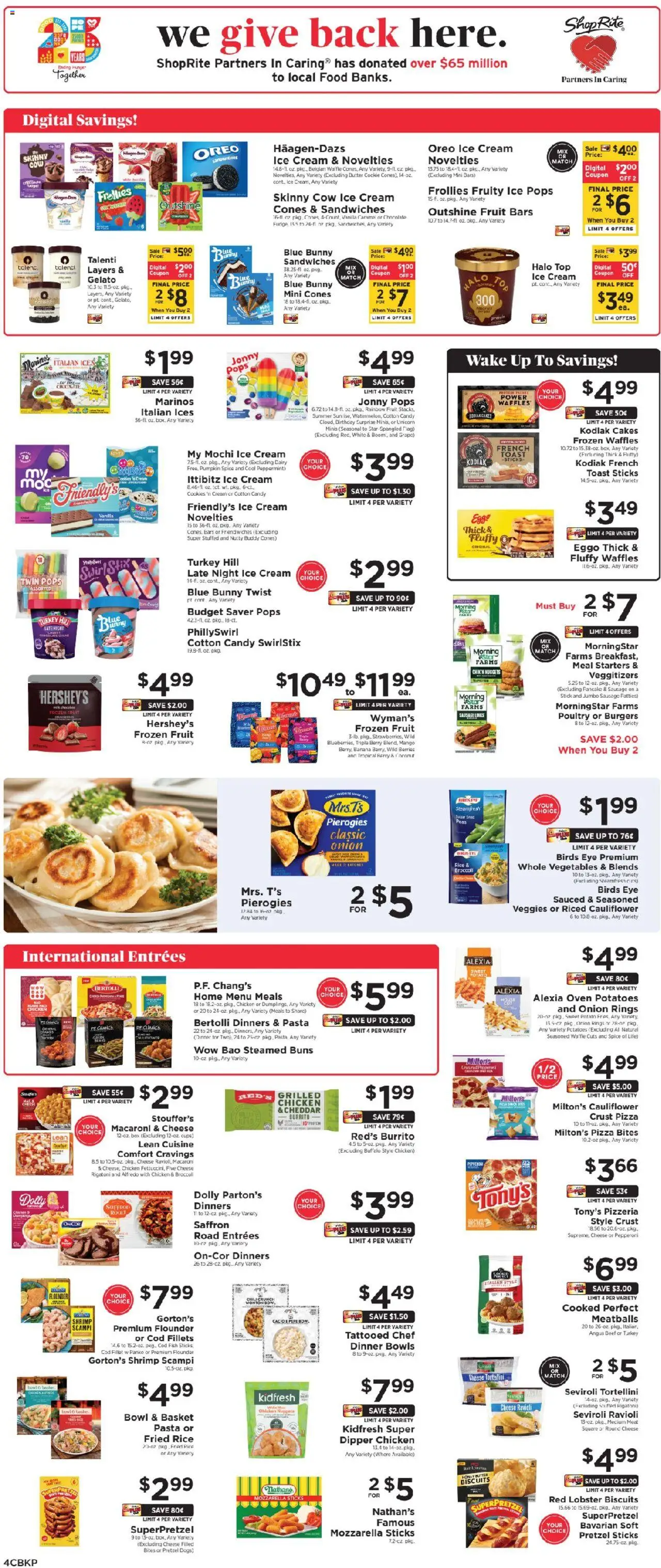 ShopRite Weekly Ad - valid from 22.08.2025 | Page: 5 | Products: Eggs, Ice cream, Hat, Pumpkin