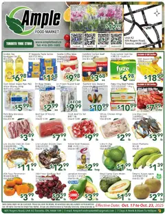 Preview of Ample Food Market - Weekly flyer Toronto York from shop Ample Food Market valid from 17.10.2025