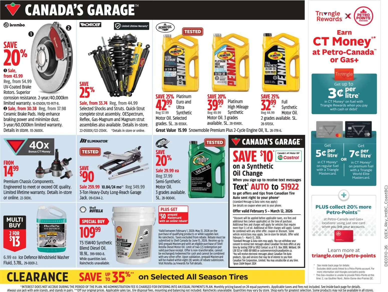 Canadian Tire flyer valid from 05.03.2026 | Page: 24 | Products: Box, Oil