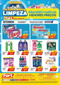 Fort Atacadista - Ofertas Higiene e Limpeza - Pré-Visualização do folheto da loja Fort Atacadista, válido de 08.09.2025