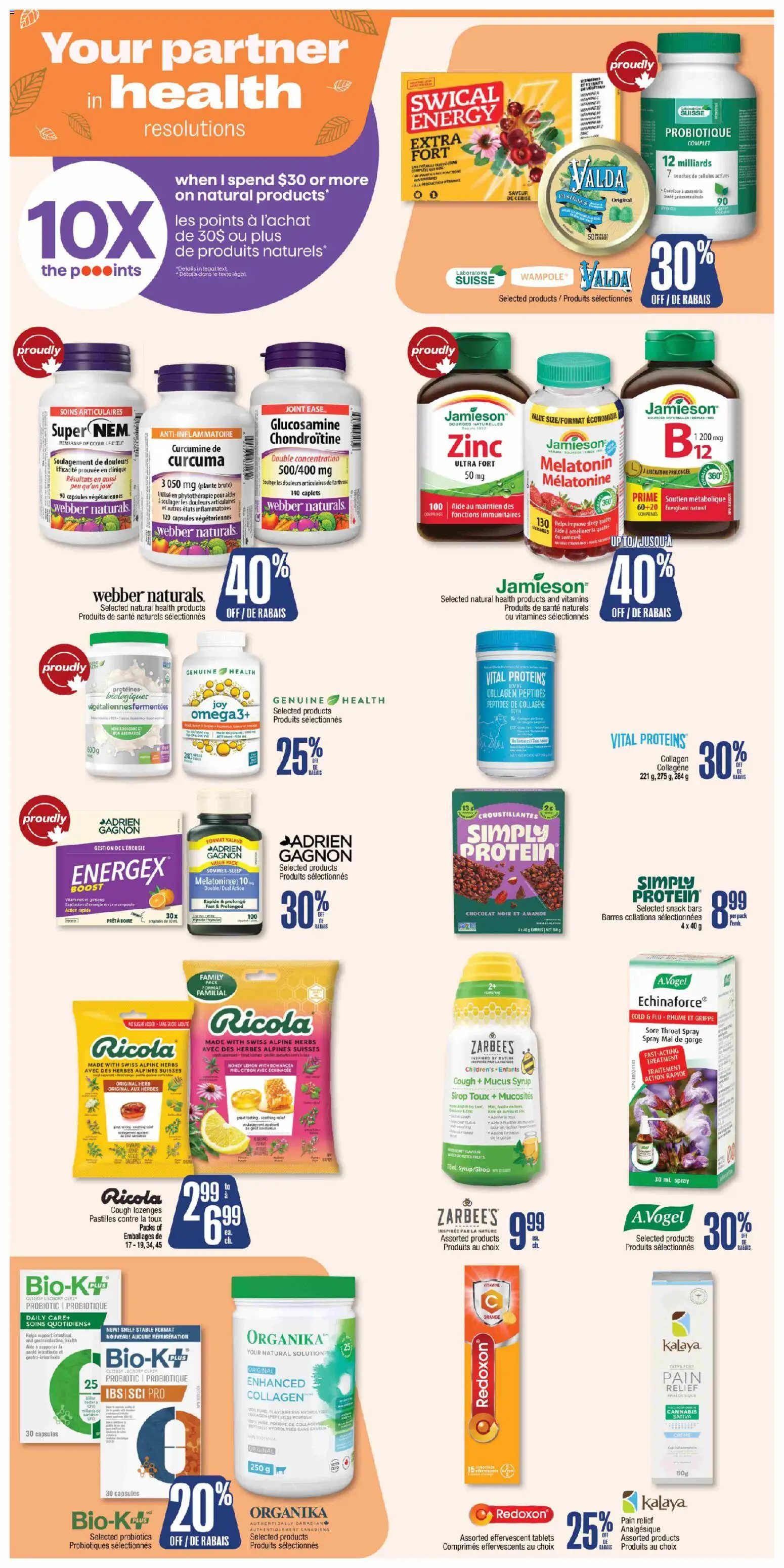 Jean Coutu flyer valid from 15.01.2026 | Page: 3 | Products: Game, Powder, Shelf