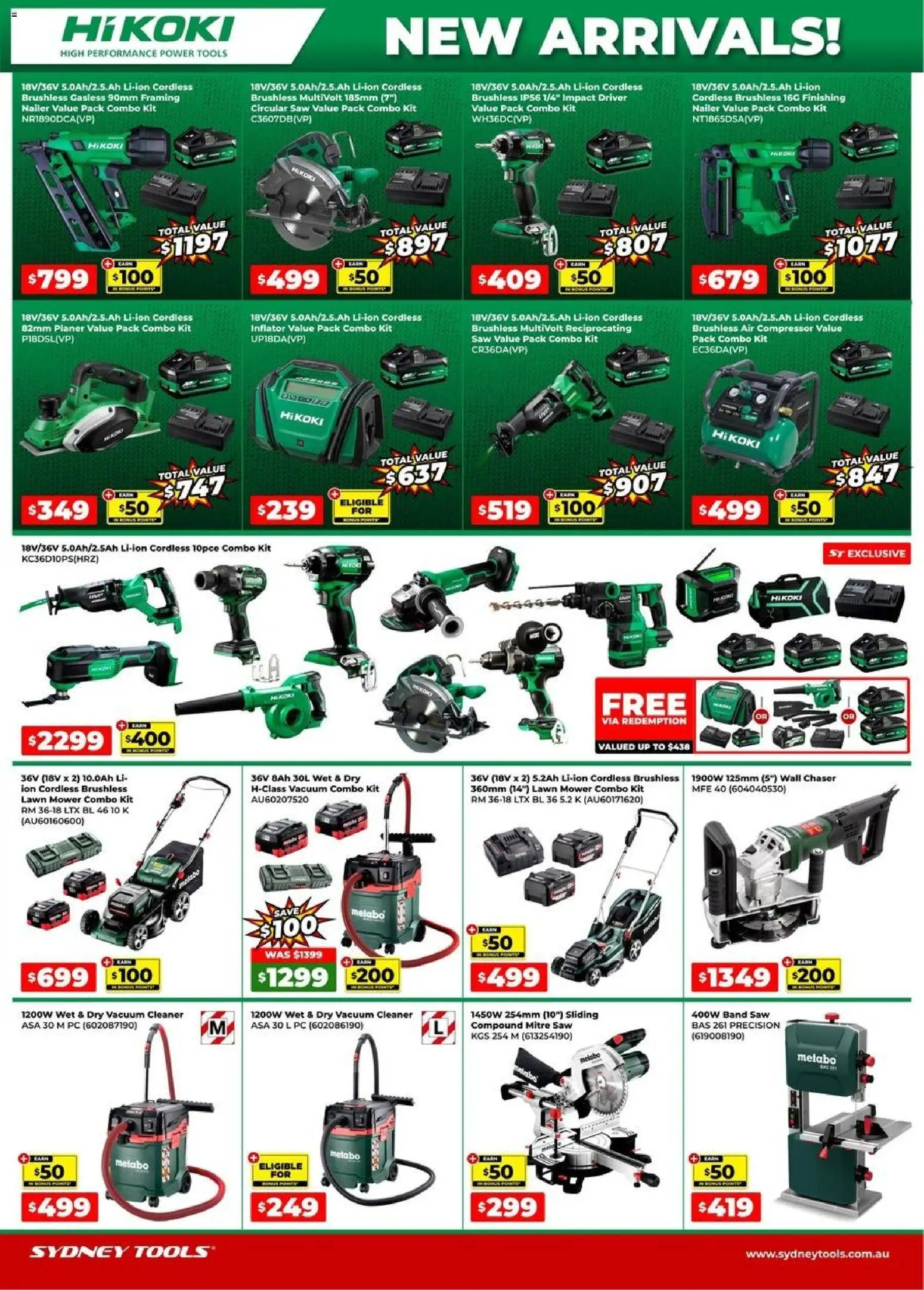 Sydney Tools catalogue - valid from 09.04.2026 | Page: 2 | Products: Lawn mower, Saw, Pc, Mower