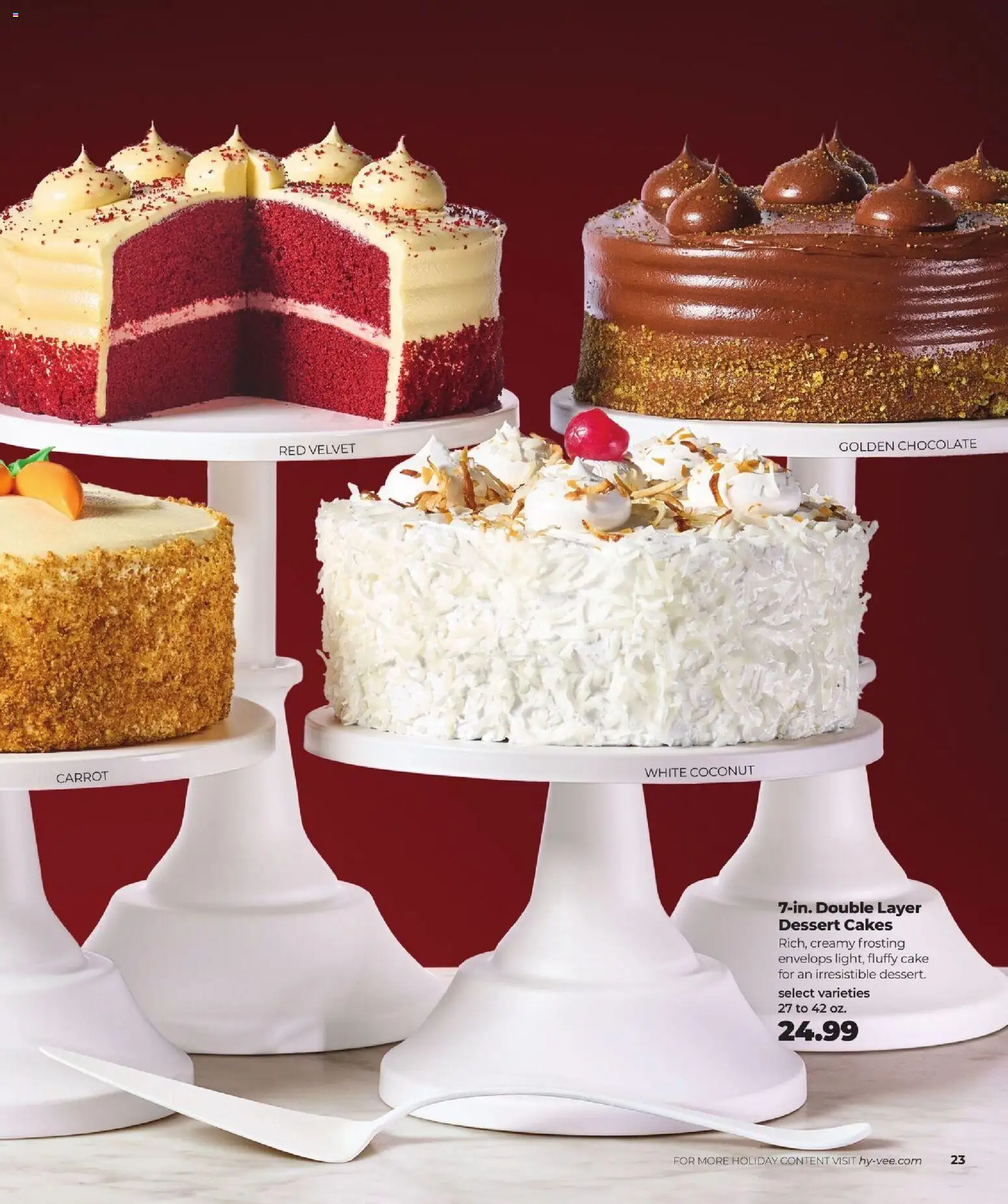 HyVee Holiday Entertaining - valid from 10.11.2025 | Page: 25 | Products: Chocolate, Carrot