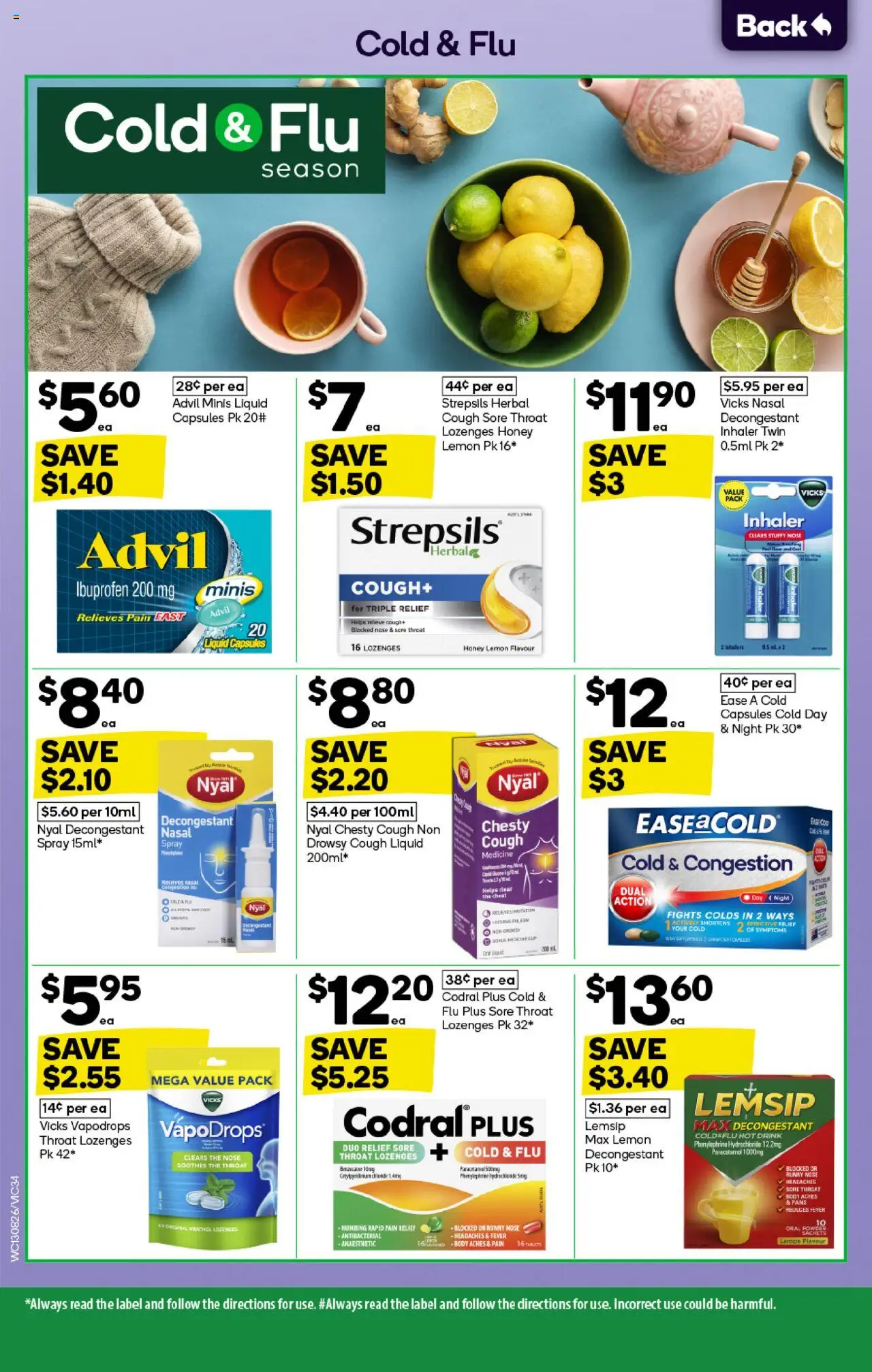 Woolworths catalogue - valid from 13.08.2025 | Page: 34 | Products: Powder, Saw, Honey, Lemon