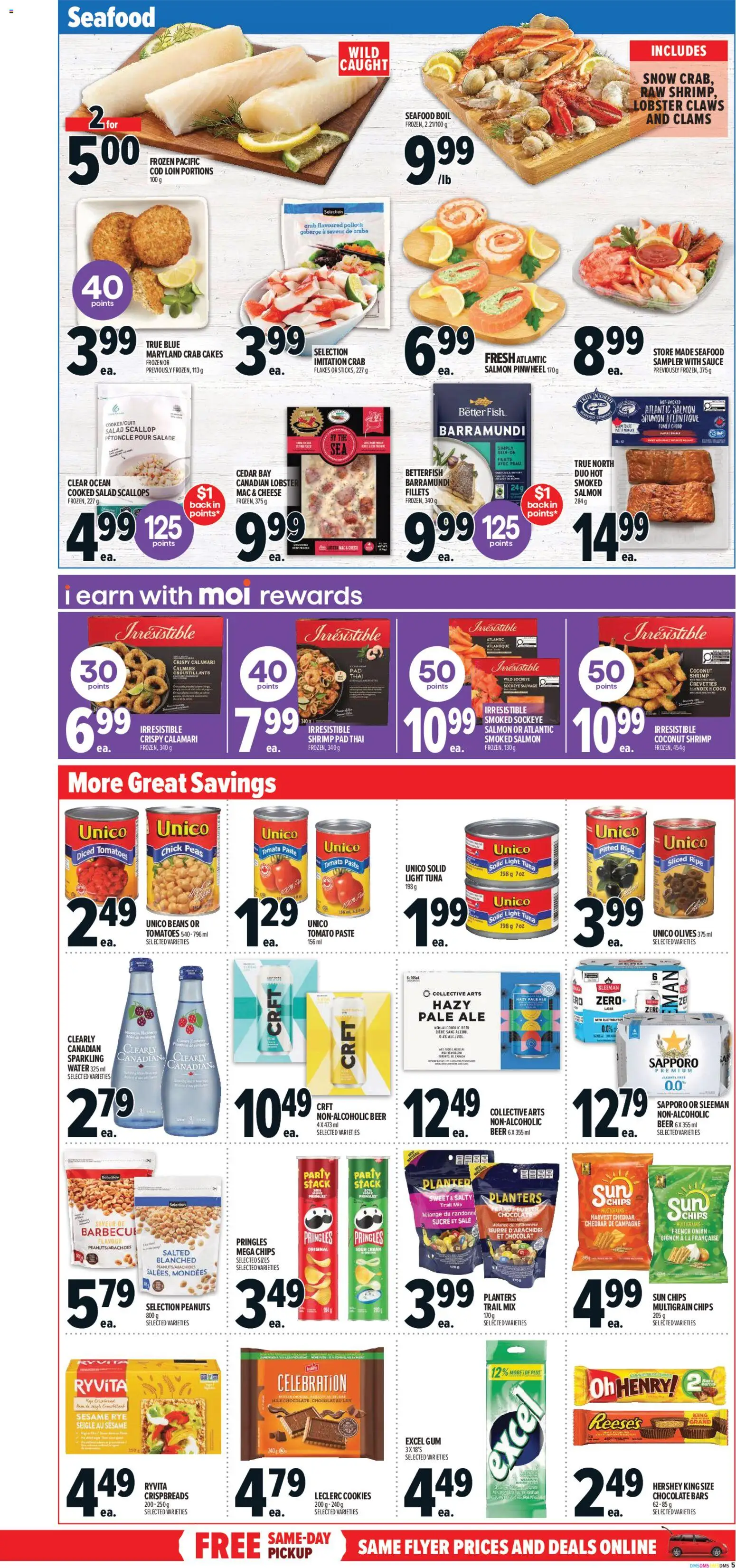 Metro flyer valid from 08.01.2026 | Page: 10 | Products: Chips, Cream, Cookies, Flakes