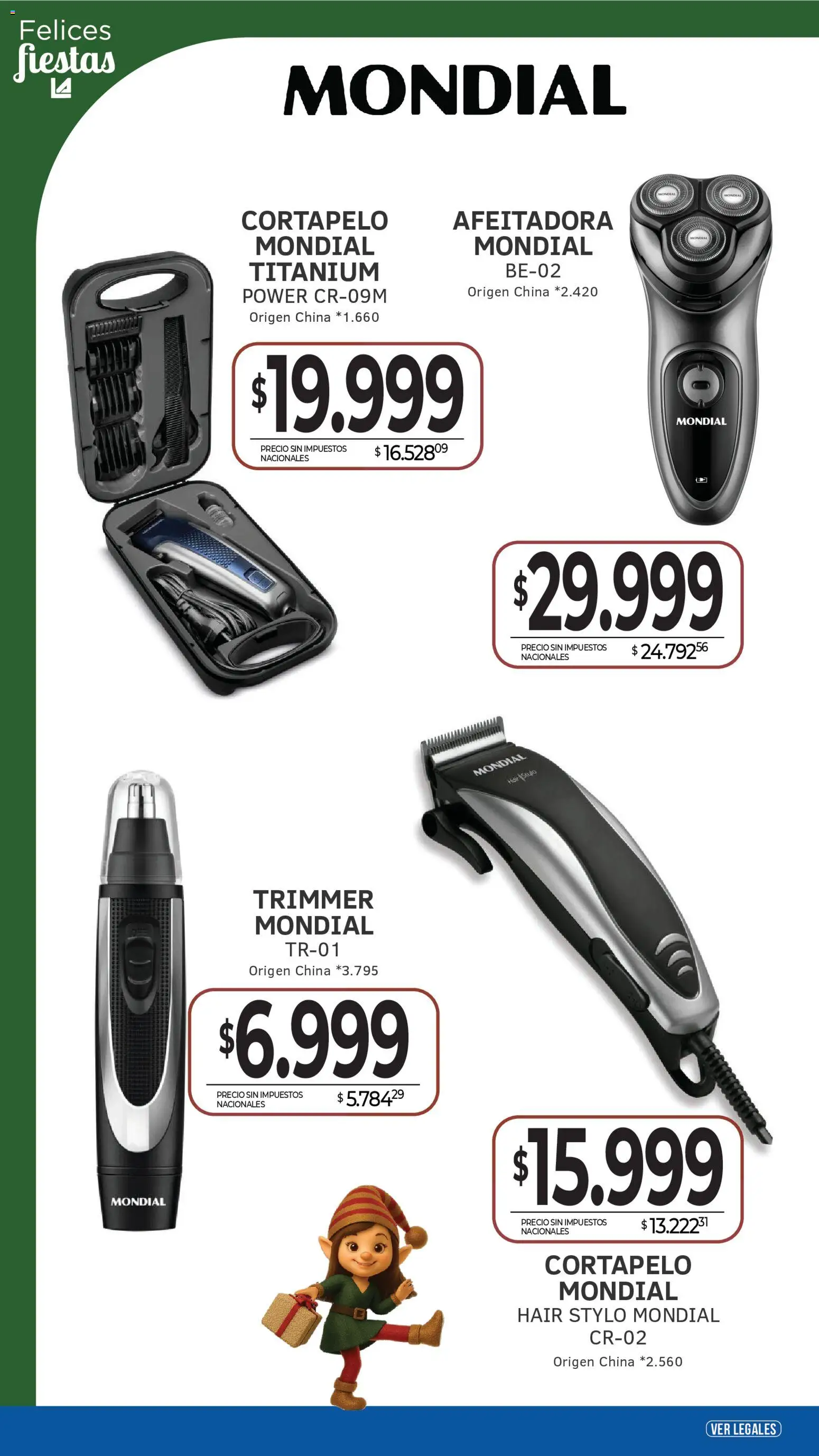 La Anonima Tecno Hogar Fiestas │ válido desde el 18.12.2025 | Página: 11 | Productos: Afeitadora