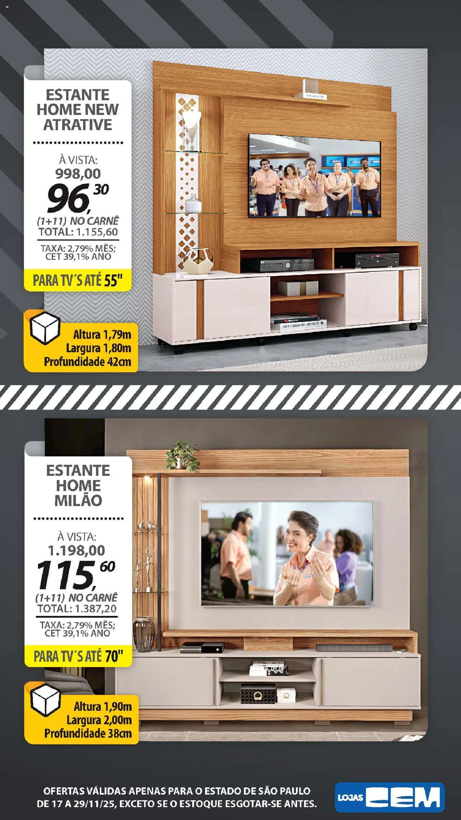 Lojas Cem Folheto - válido de 17.11.2025 | Página: 92 | Produtos: Carne