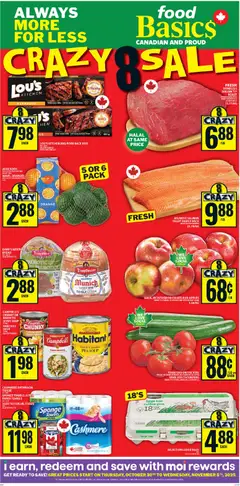 Preview of Food Basics - Cornwall from shop Food Basics valid from 30.10.2025