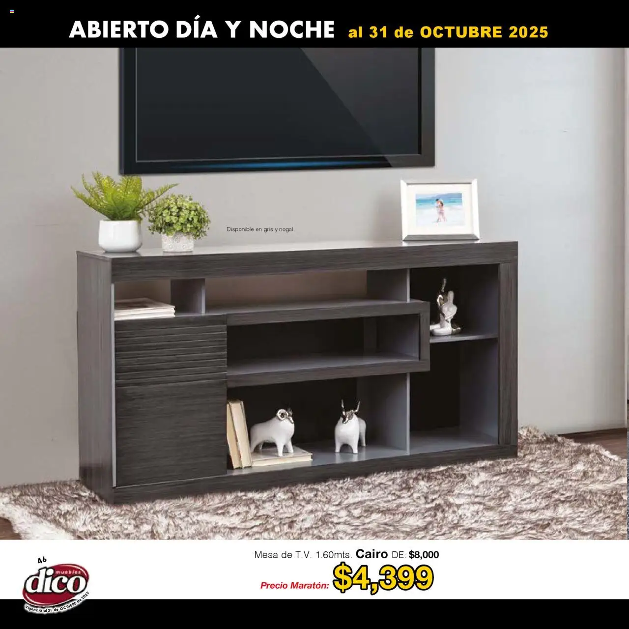 Nuevas ofertas de Muebles Dico válidas en toda la República Mexicana desde el 01.01.2025. ¡Encuentra las mejores ofertas en Muebles Dico - Catálogo Venta Maratónica Pacifico! | Página: 46 | Productos: Mesa