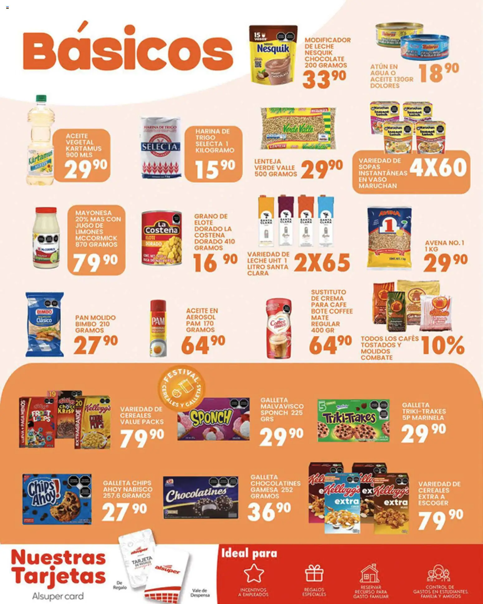 Nuevas ofertas de Alsuper válidas en toda la República Mexicana desde el 17.03.2026. ¡Encuentra las mejores ofertas en Alsuper folleto Zacatecas! | Página: 6 | Productos: Harina, Pan molido, Crema, Jugo