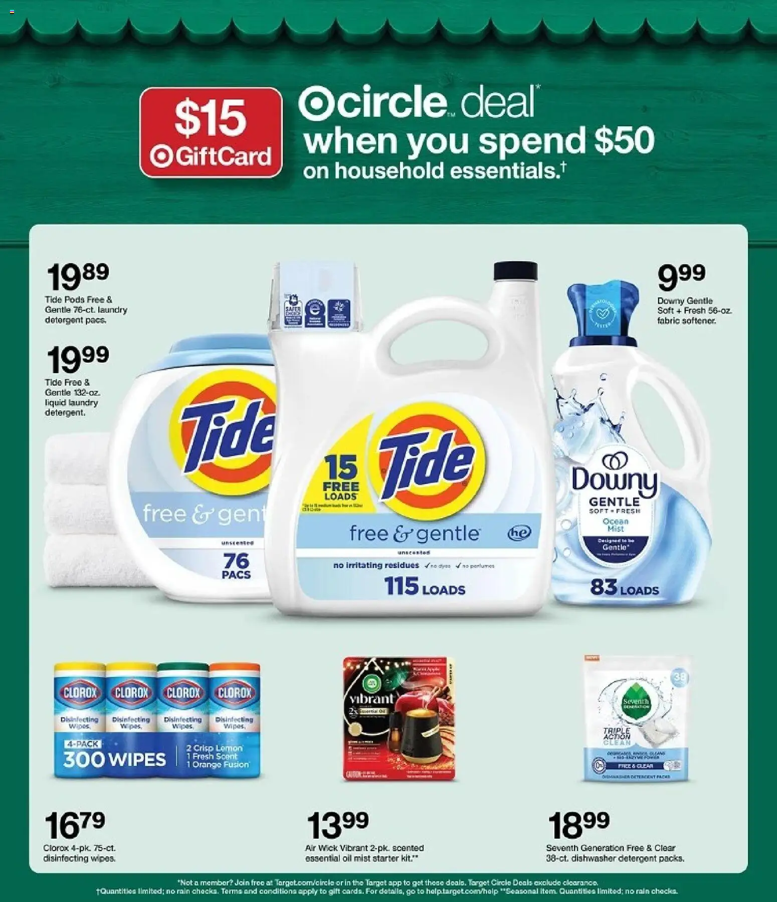 Target Weekly Ad - valid from 09.11.2025 | Page: 5 | Products: Oil, Detergent, Lemon, Dishwasher