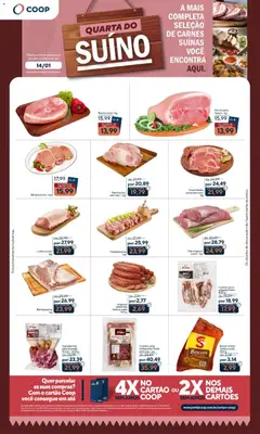 Coop - Ofertas Quarta dos Suínos - Pré-Visualização do folheto da loja Coop, válido de 14.01.2026