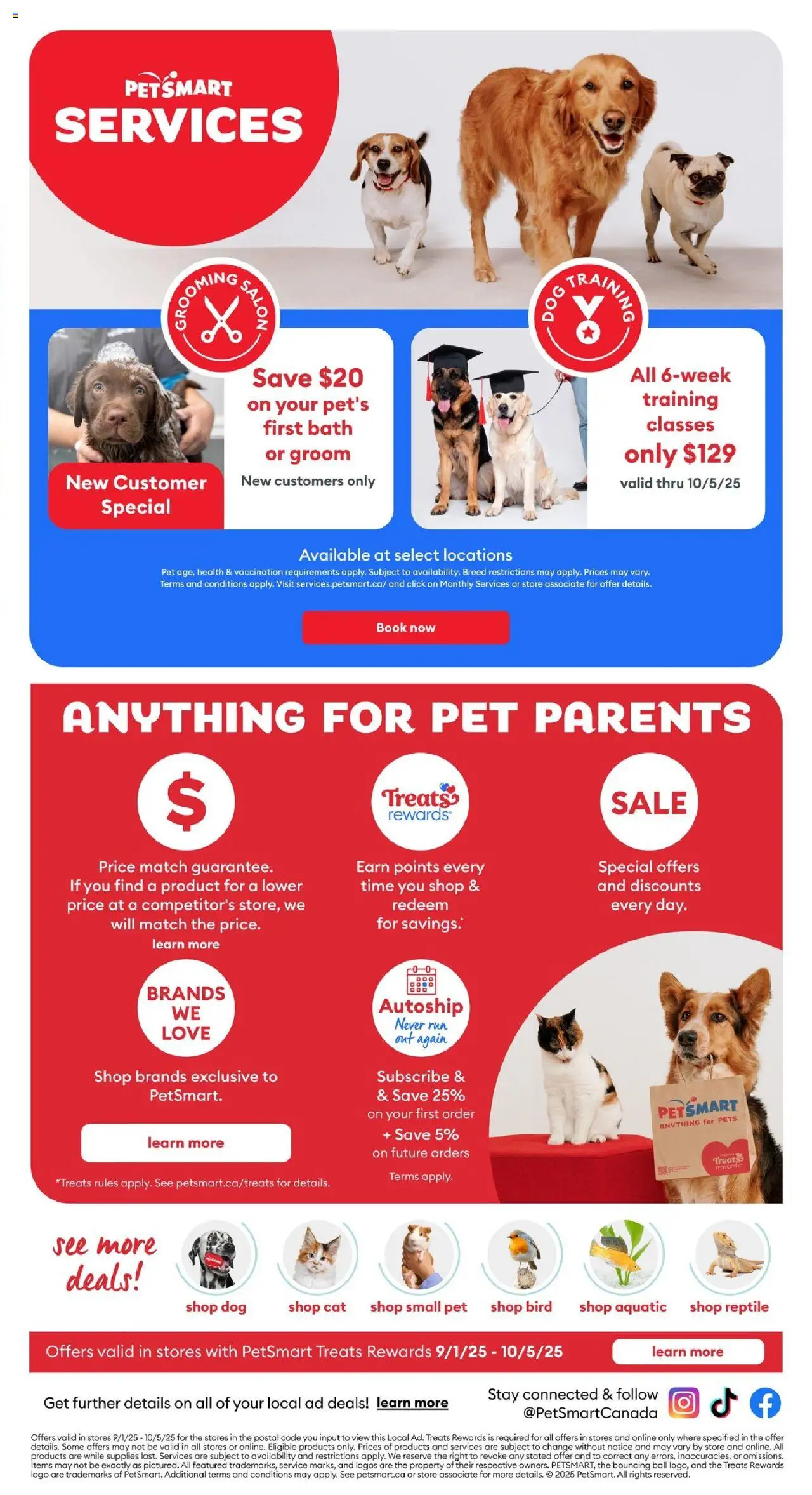 Petsmart flyer valid from 10.09.2025 | Page: 13 | Products: Bath