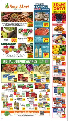 Preview of Save Mart weekly ads valid from 18.02.2026