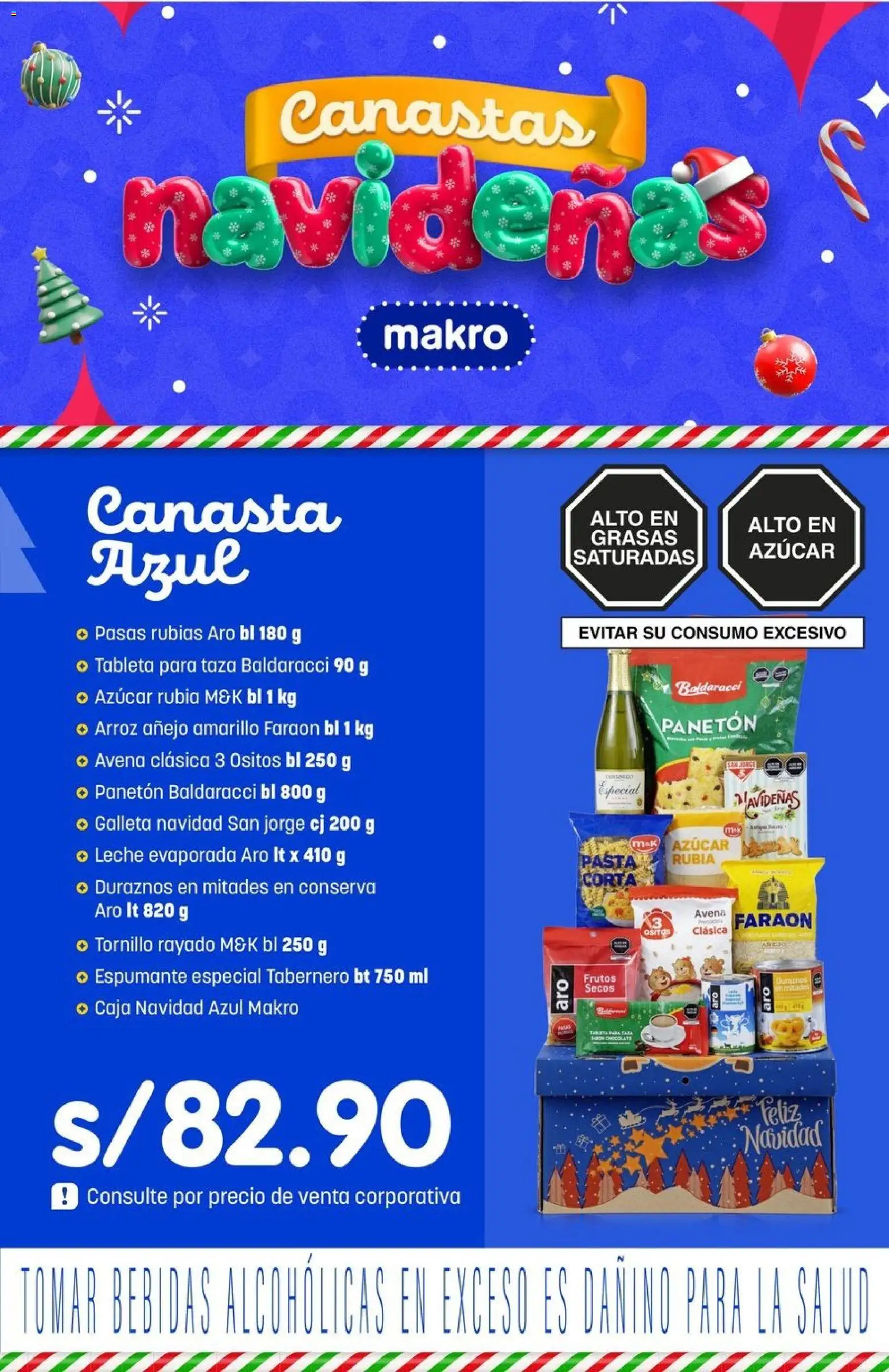 Catálogo Makro válido desde 10.11.2025 | Página: 3 | Productos: Caja, Arroz, Pasta, Tableta