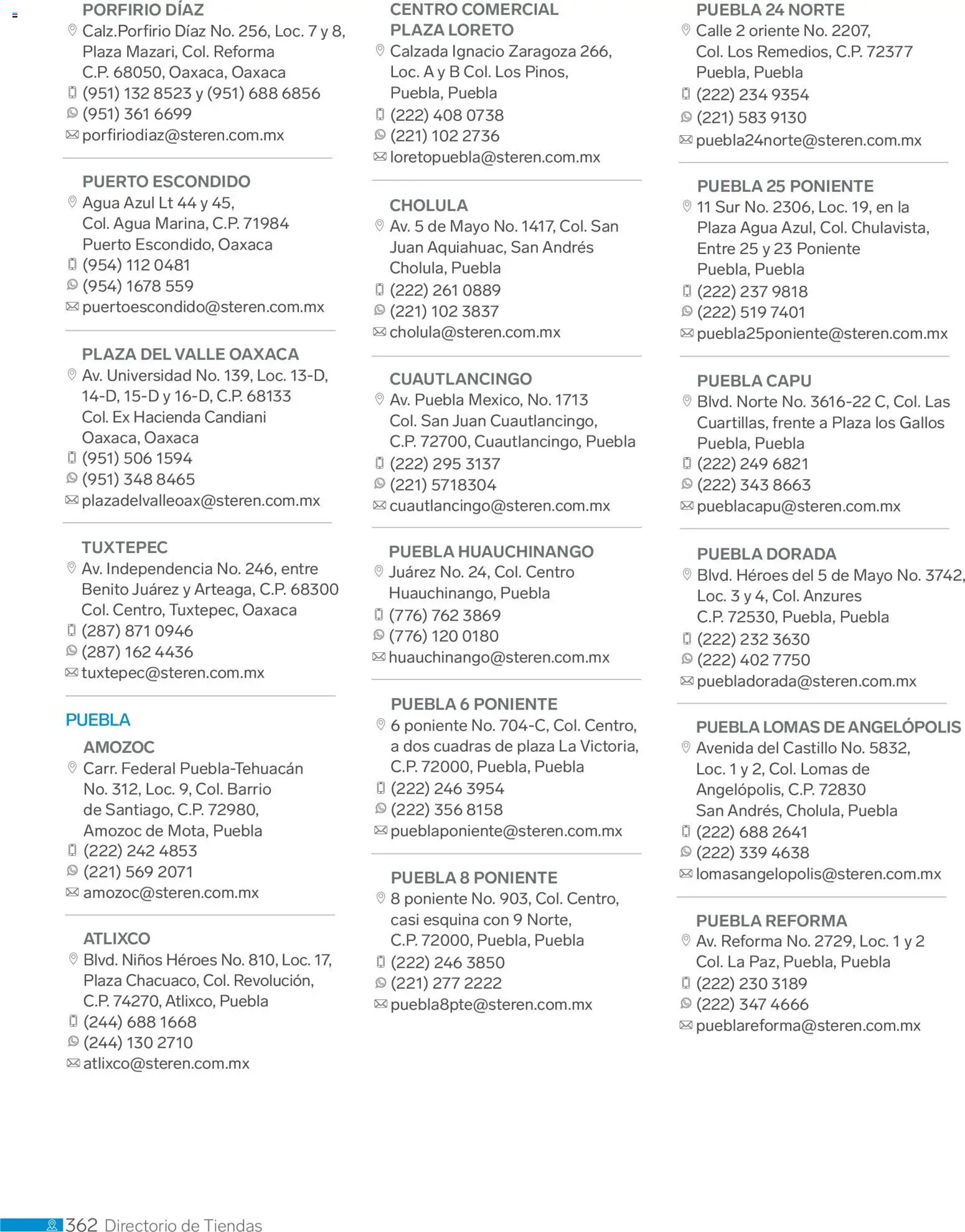 Nuevas ofertas de Steren válidas en toda la República Mexicana desde el 01.01.2026. ¡Encuentra las mejores ofertas en Steren catálogo! | Página: 374 | Productos: Agua